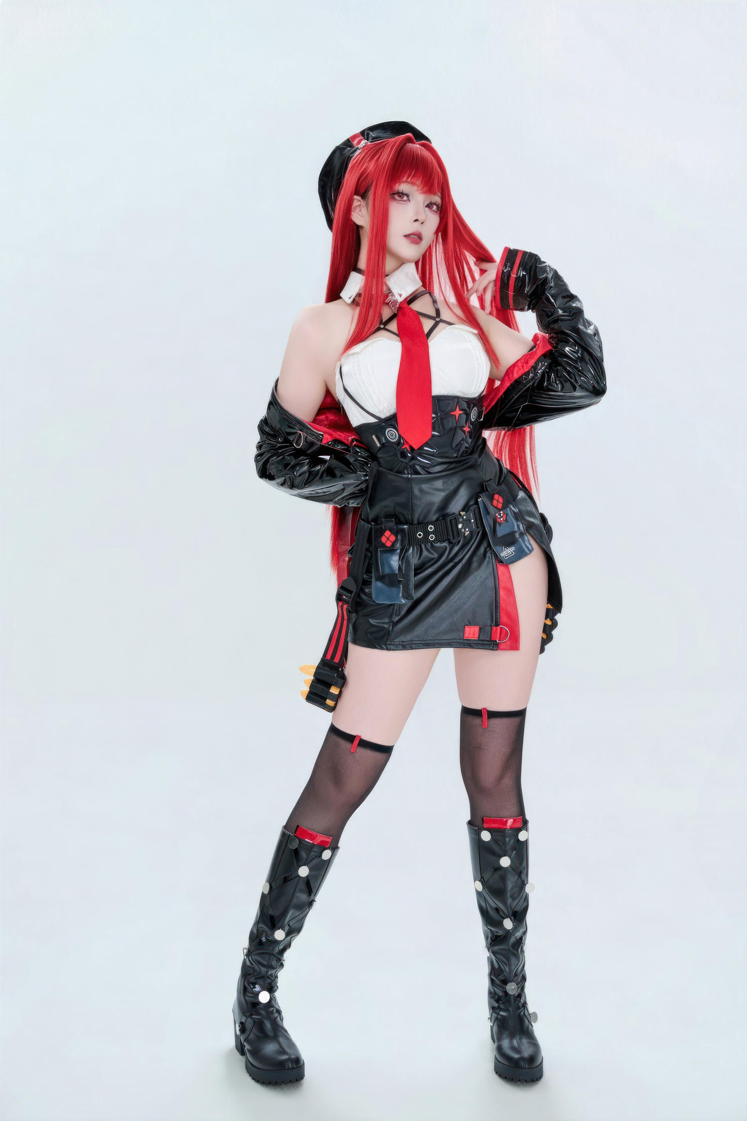 Natsuko夏夏子 Nikke胜利女神 拉毗 小红帽 [77P-462MB]