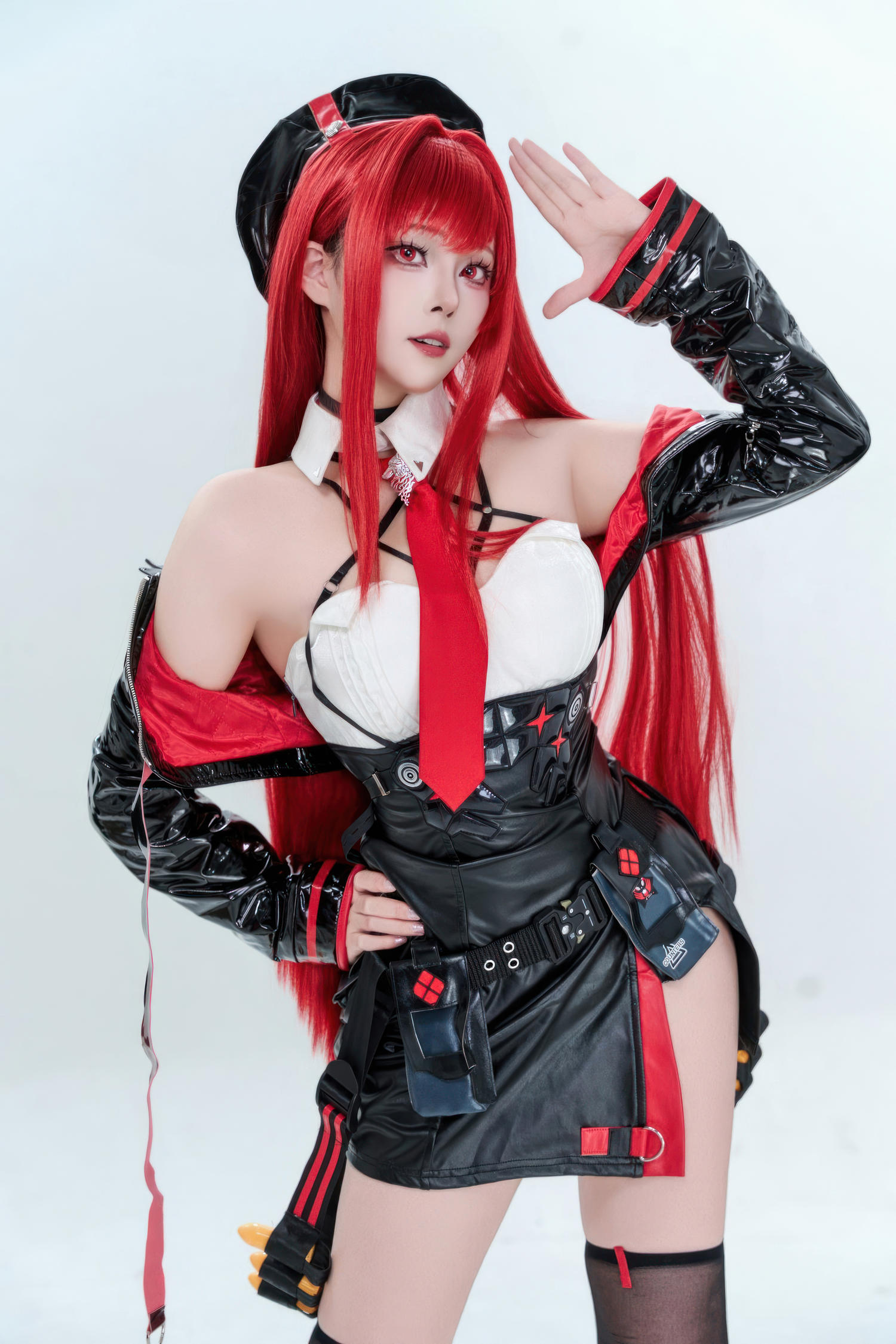 Natsuko夏夏子 Nikke胜利女神 拉毗 小红帽 [77P-462MB]