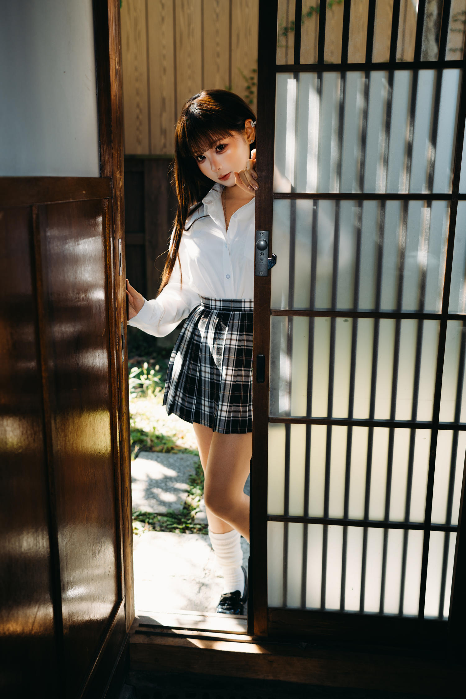 蠢沫沫 JK [32P-371MB]