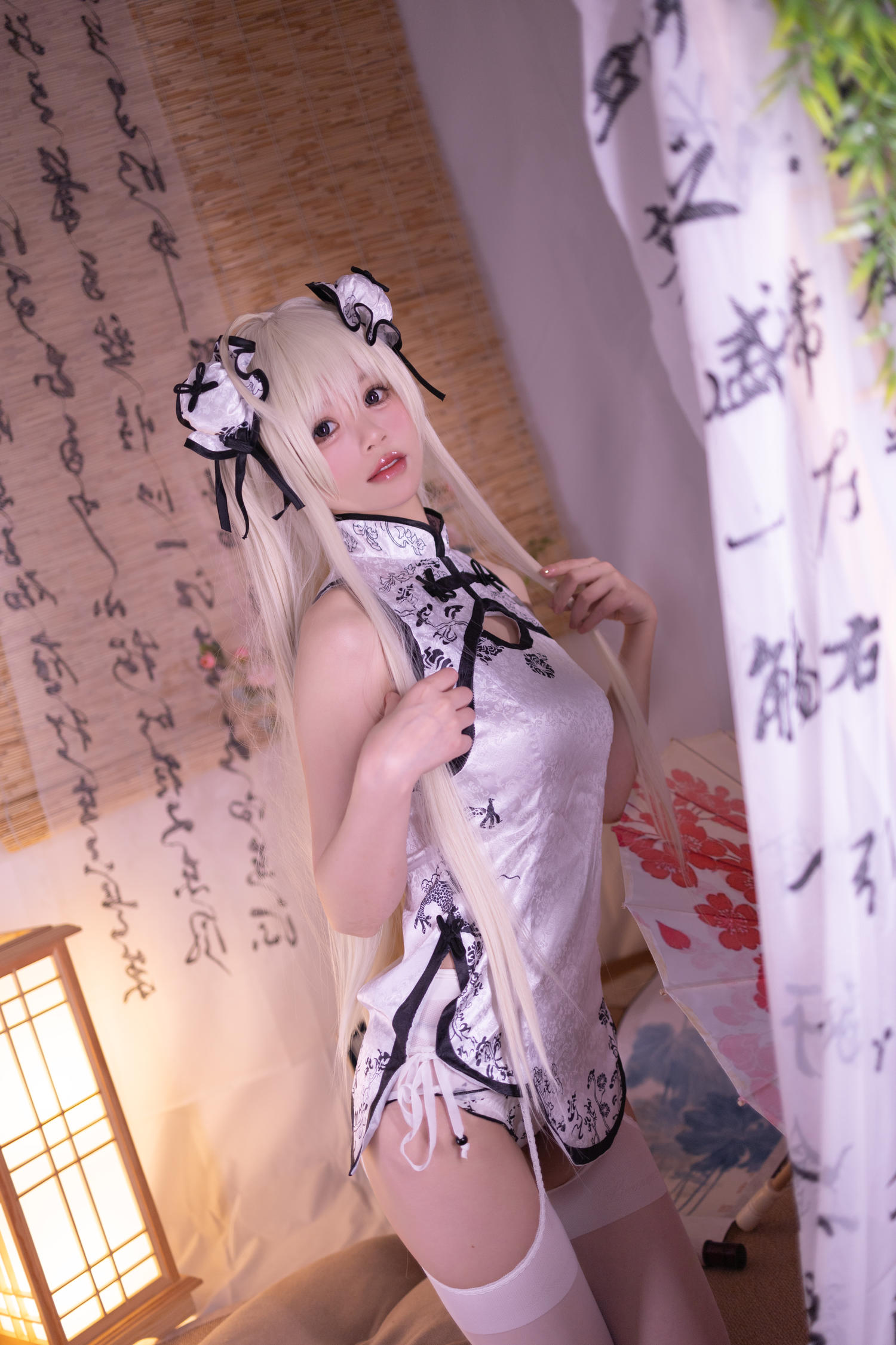 星黛鹿鹿 缘之空 穹妹旗袍 [62P-594MB]