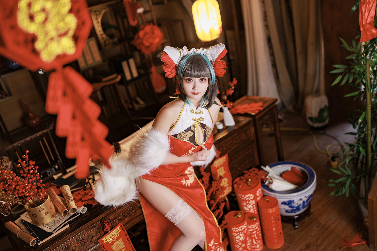 阿雪雪 柴郡新年 [91P-2.06GB]