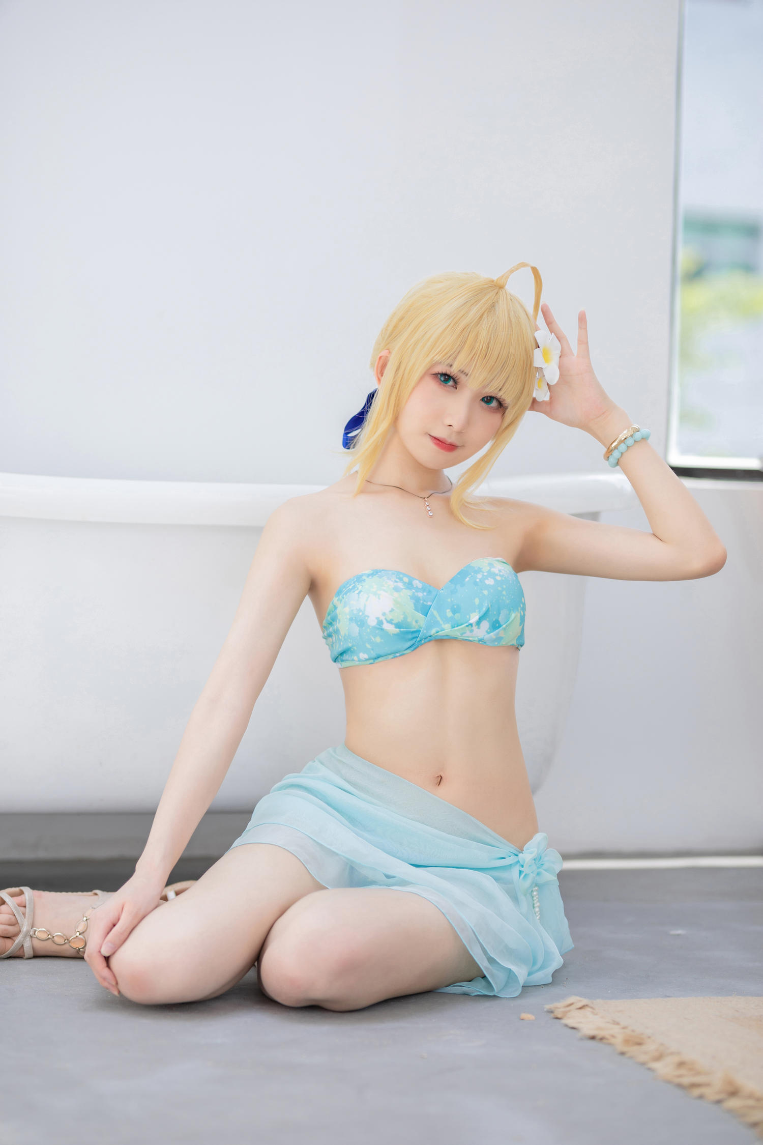 封疆疆 - saber水着 [49P]