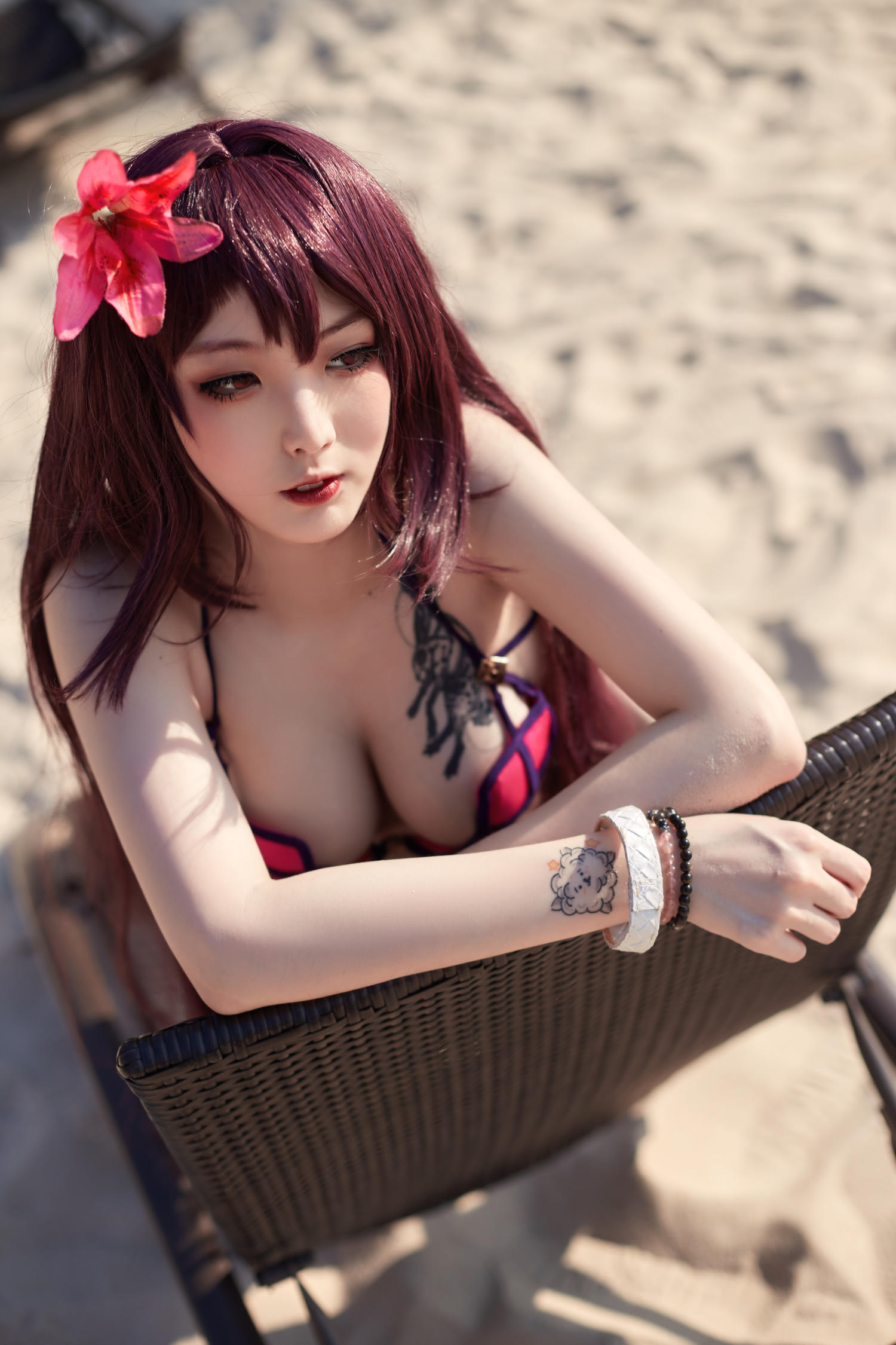 东条瞳 - 斯卡哈泳装 [35P]