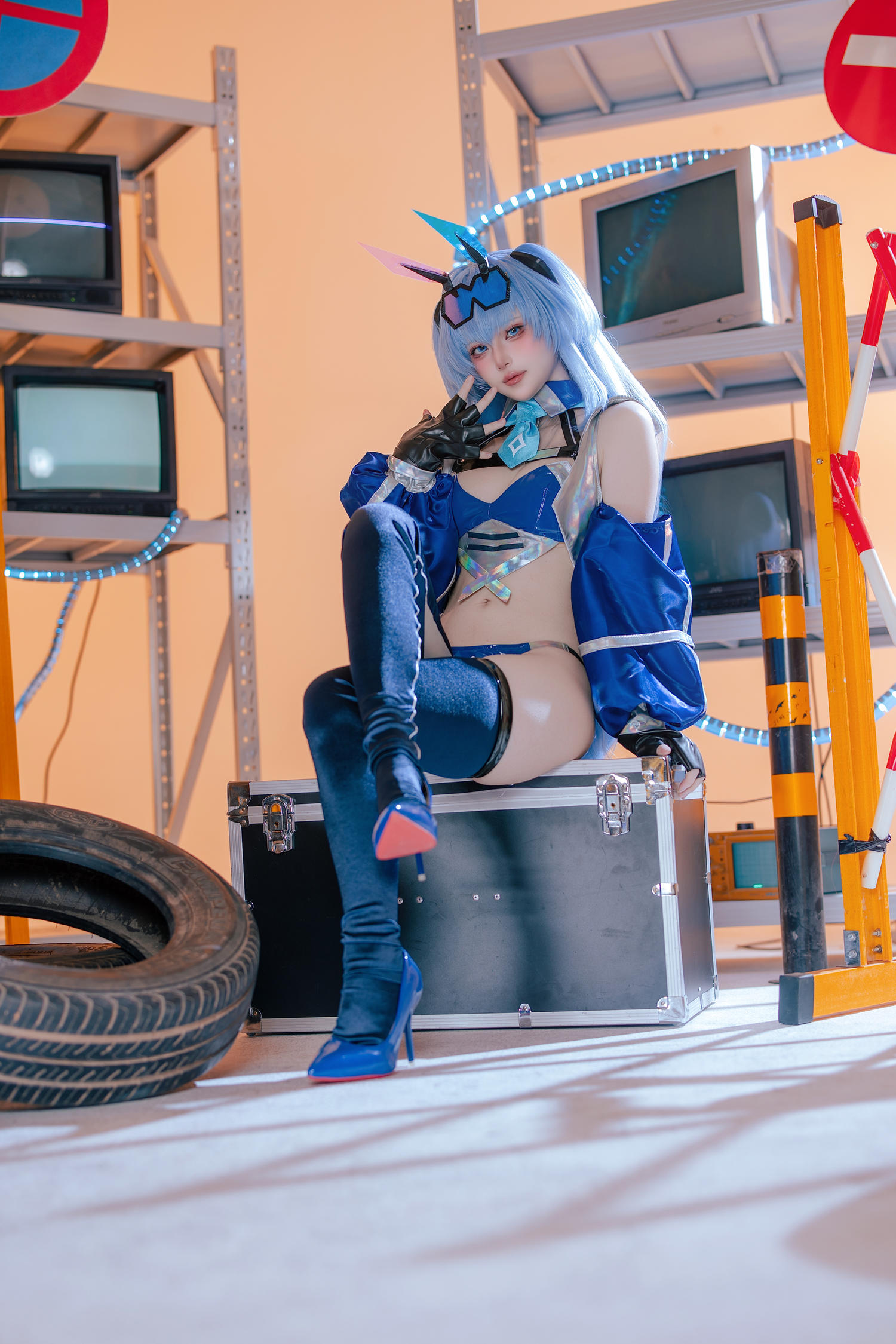 屿鱼 花园赛车服 [82P-792MB]