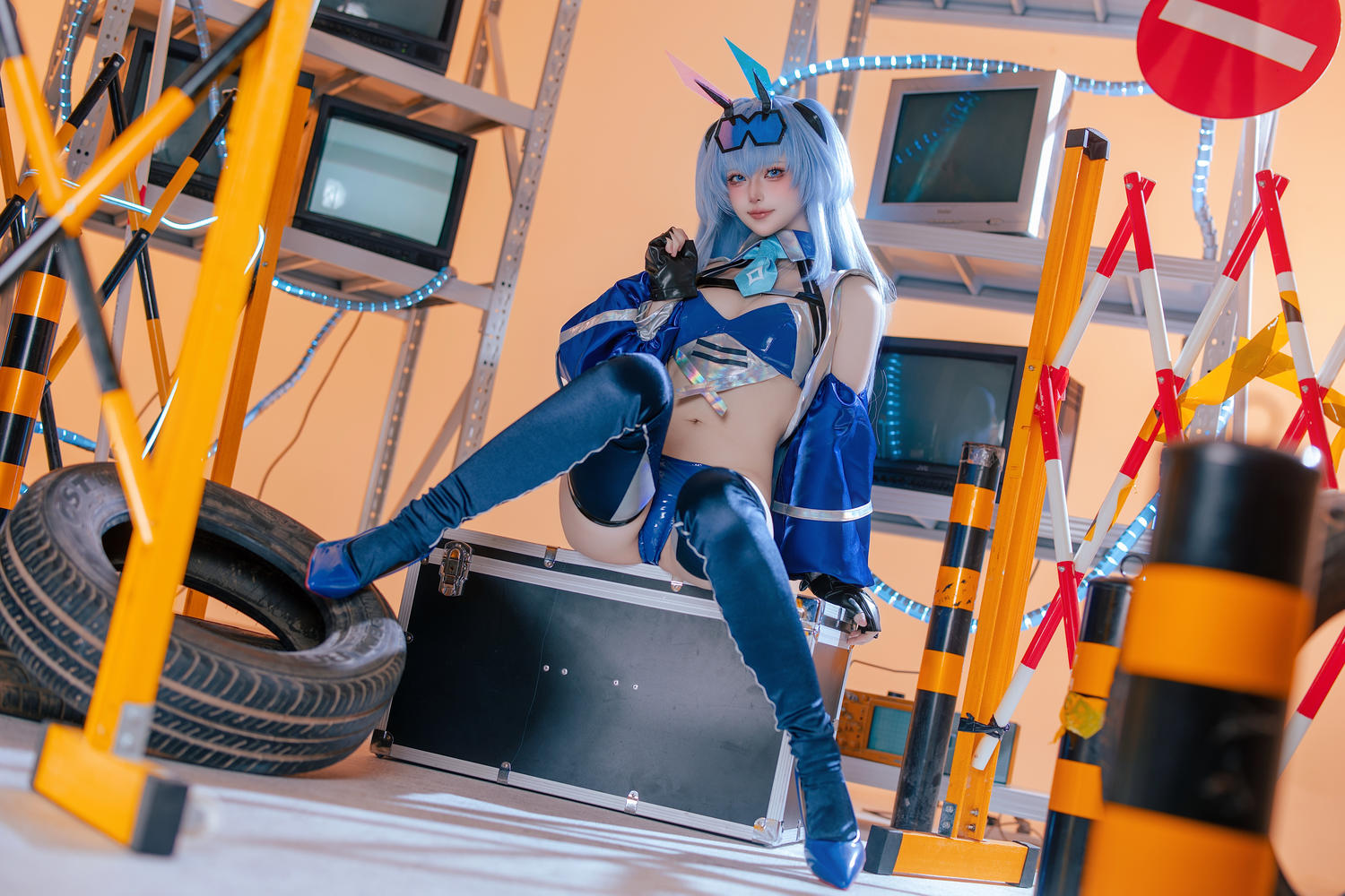 屿鱼 花园赛车服 [82P-792MB]