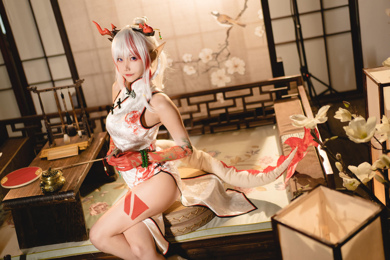 狐萝卜哟 - 年 旗袍 [15P]