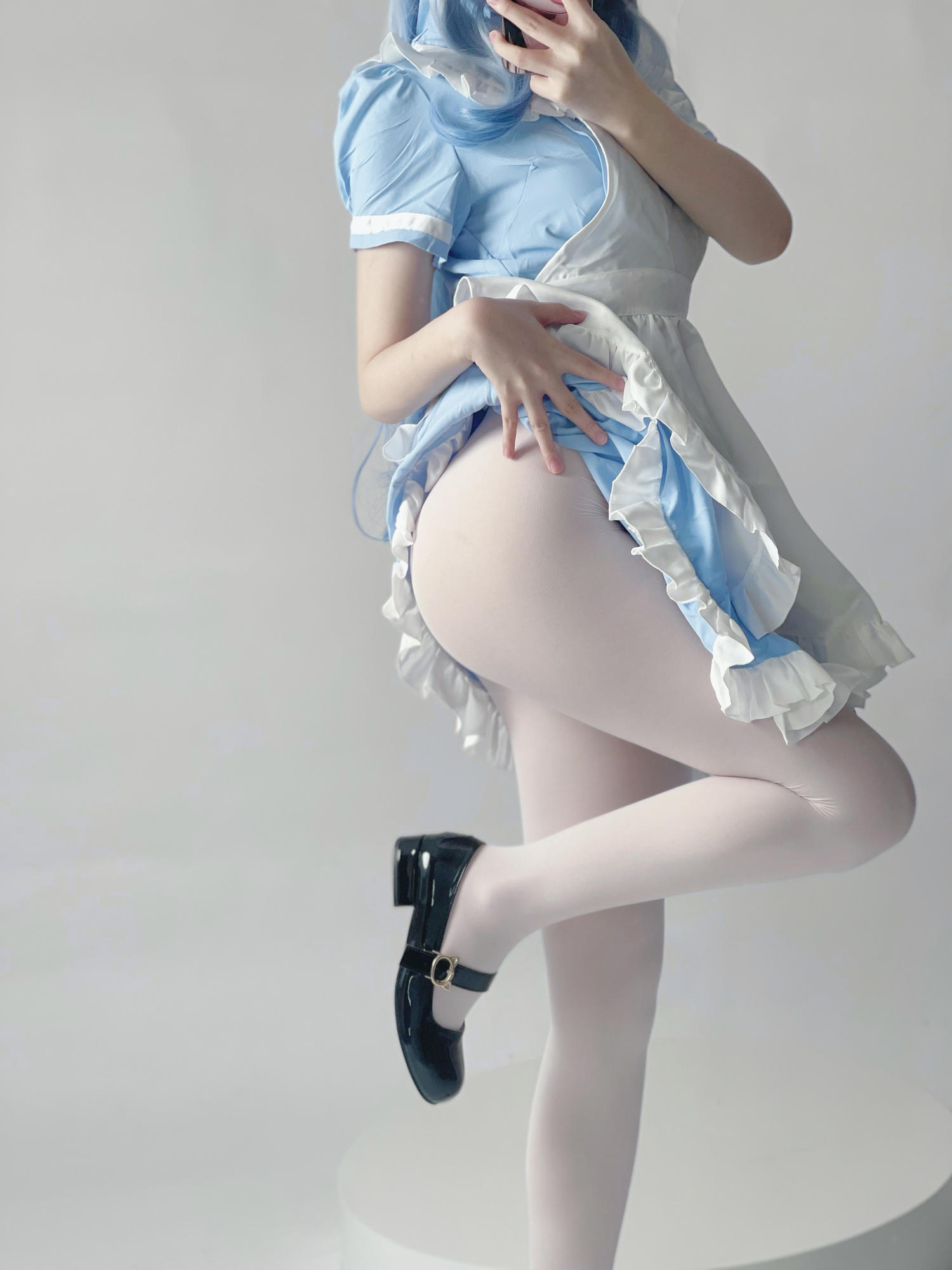 幼愛yumeko - 甘雨白丝 [25P]