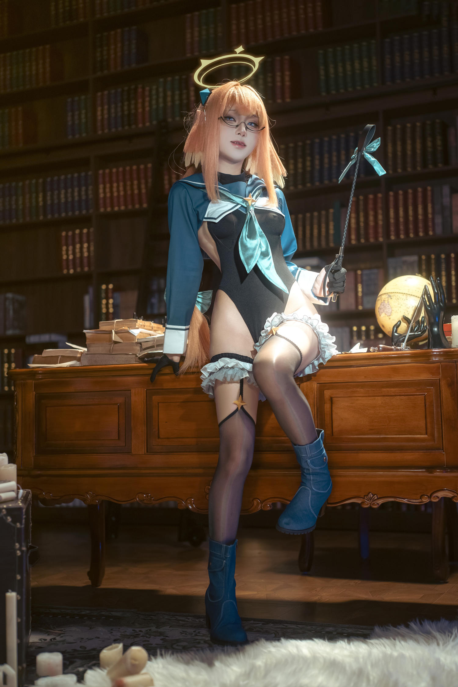 矢量鱼 蔚蓝档案 志美子 [50P-461MB]