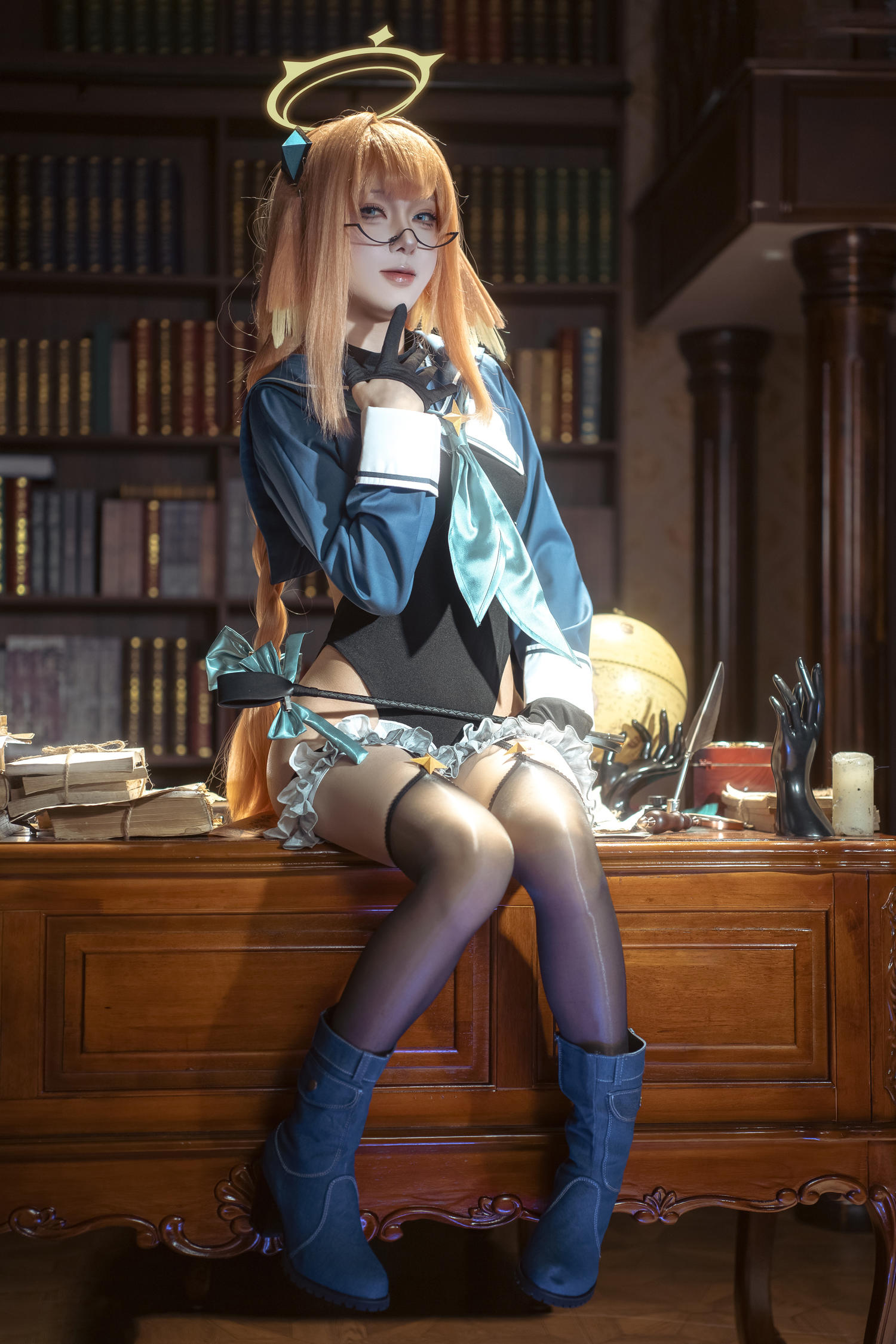 矢量鱼 蔚蓝档案 志美子 [50P-461MB]