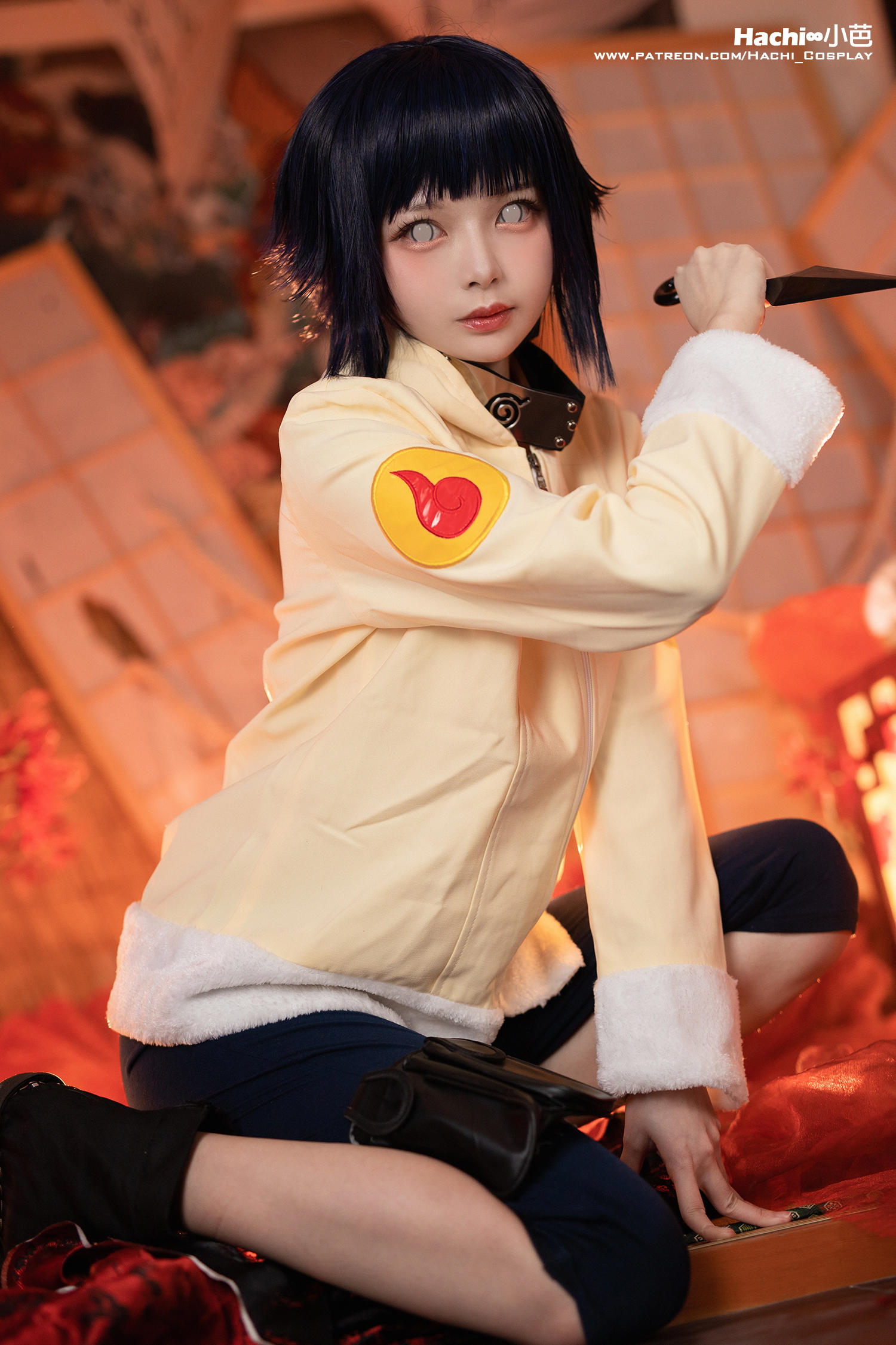 Hachi_小芭 – 火影忍者 日向雏田 [13P]