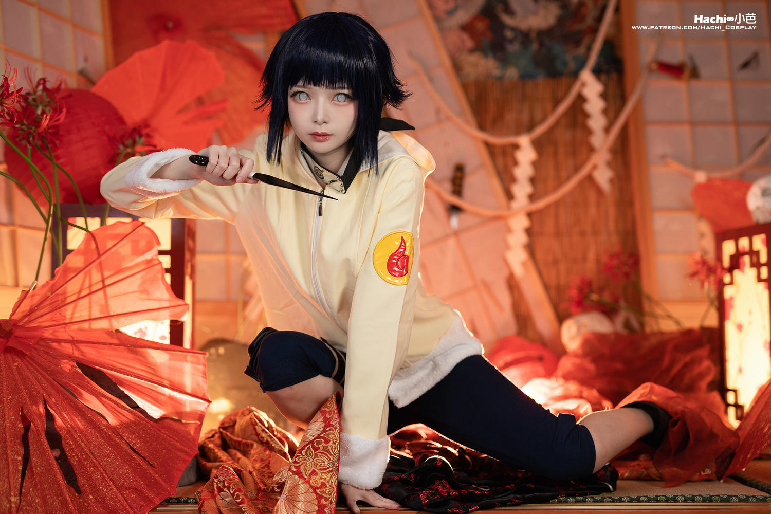 Hachi_小芭 - 火影忍者 日向雏田 [13P]