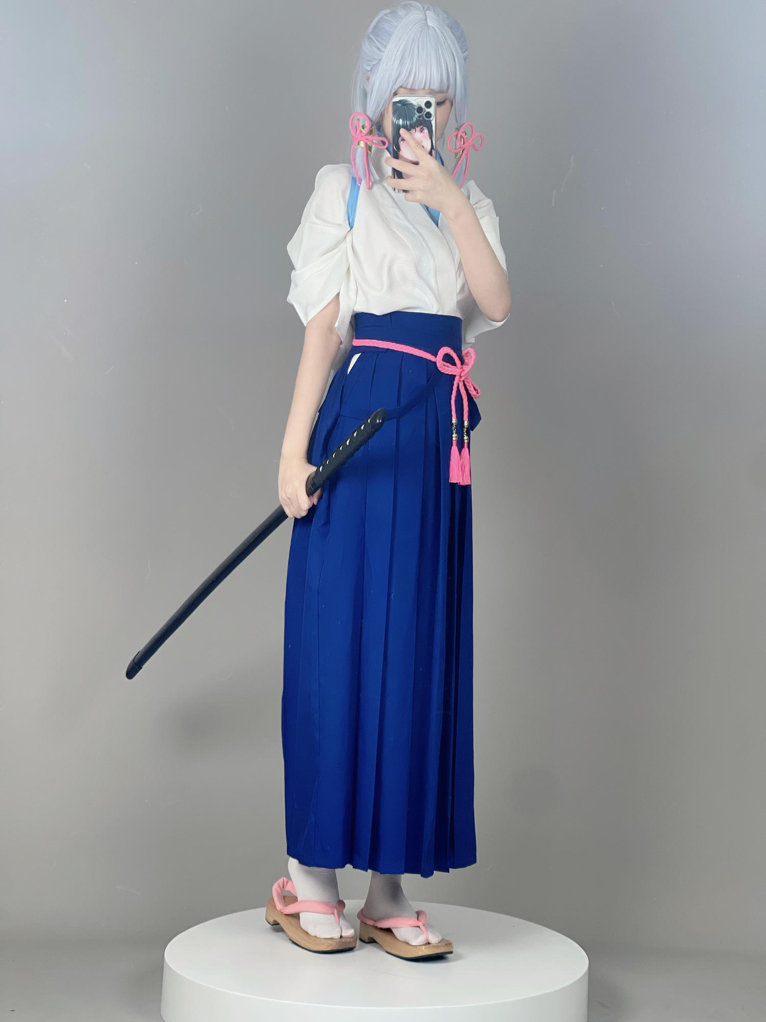 幼愛Youmeko - 神里绫华剑道服喜茶jk花时来信 [47P]