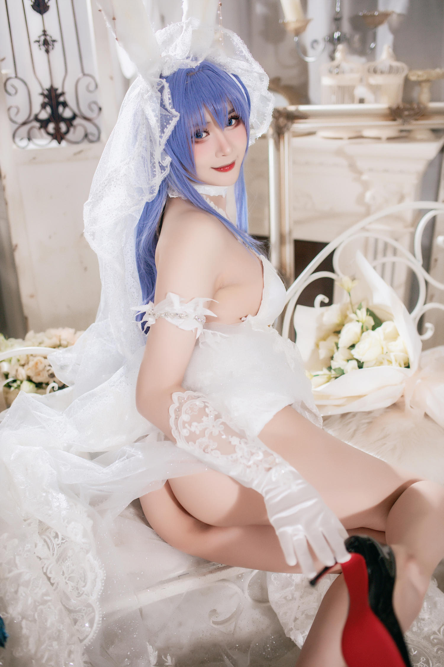 兔胖胖 - 花园花嫁 [42P]