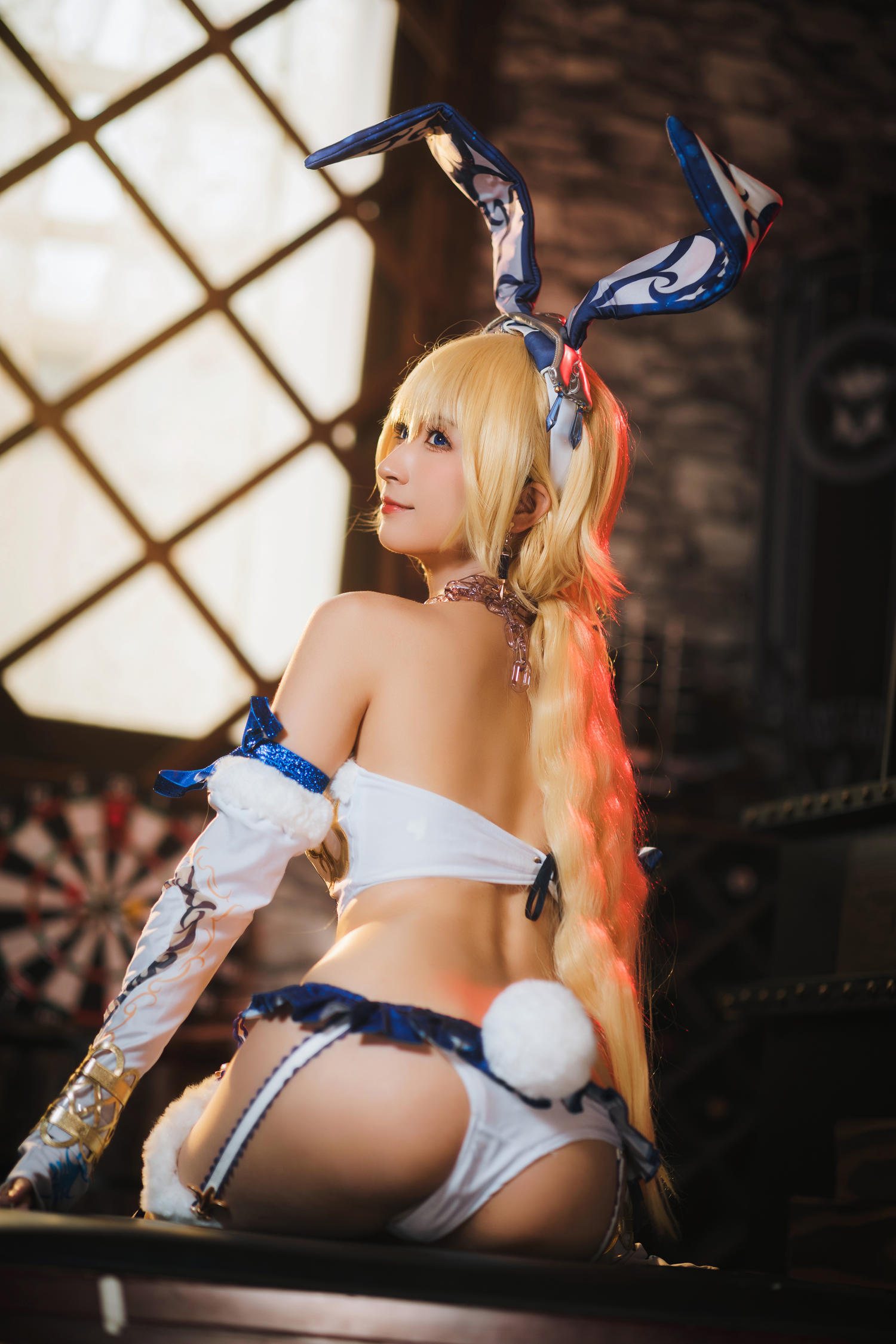 贝儿酱Miki - 白贞德兔女郎 [19P]