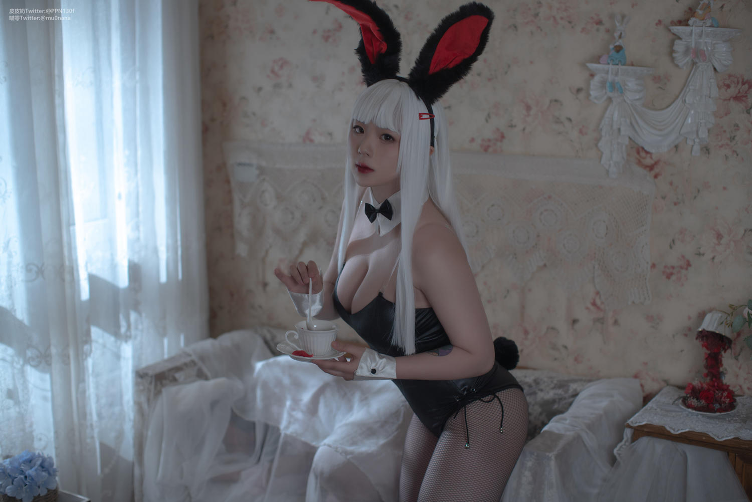 皮皮奶x喵零 - 双人兔兔 [51P-]