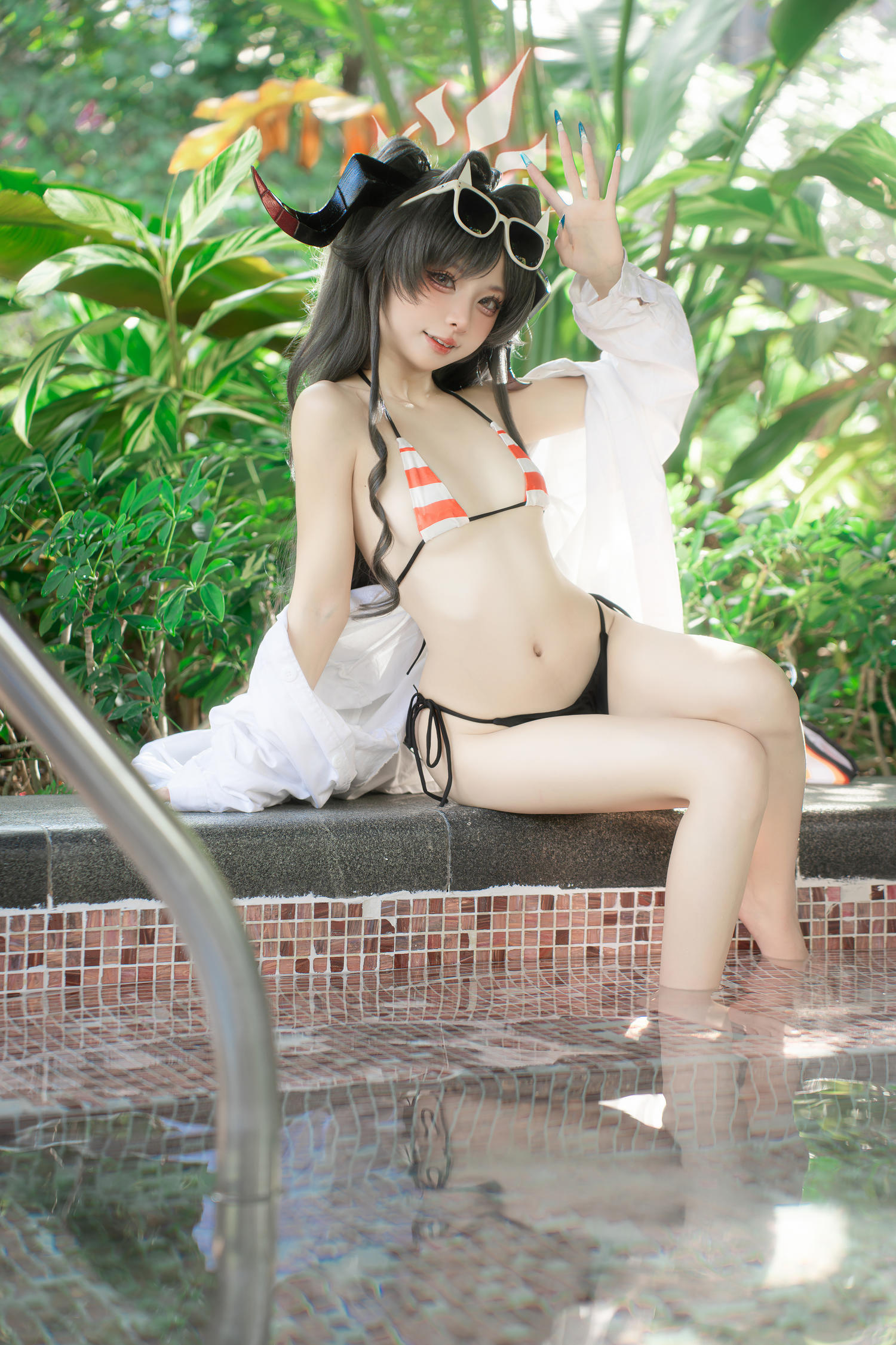 纸悦Etsu_ko 蔚蓝档案 鬼怒川霞水着 [44P-611MB]