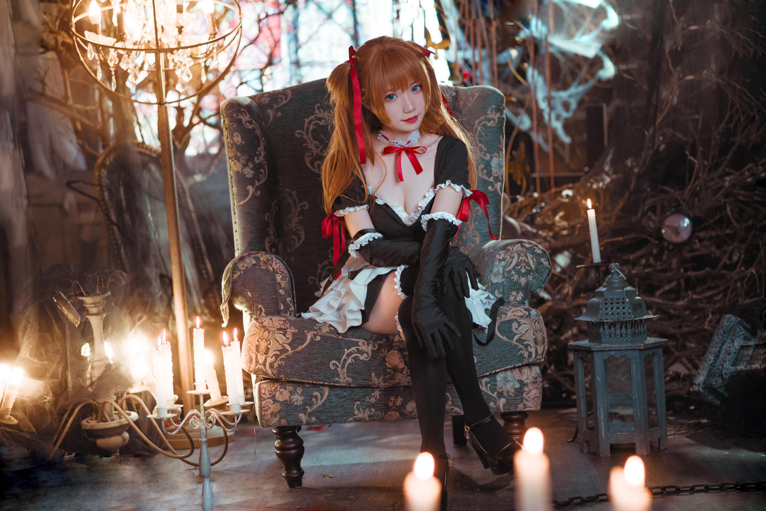 花柒Hana - 明日香哥特 [20P]