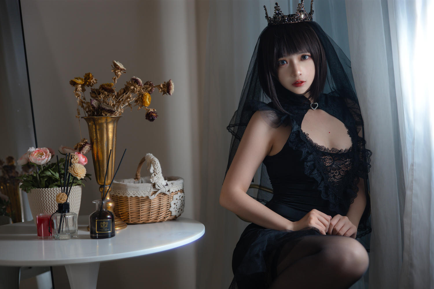 疯猫ss - 黑婚纱 [40P]