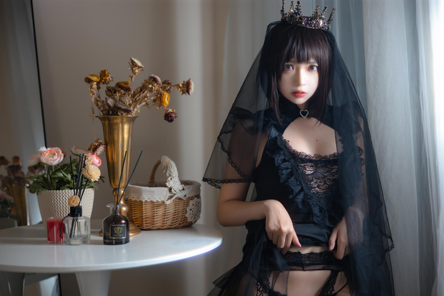 疯猫ss - 黑婚纱 [40P]