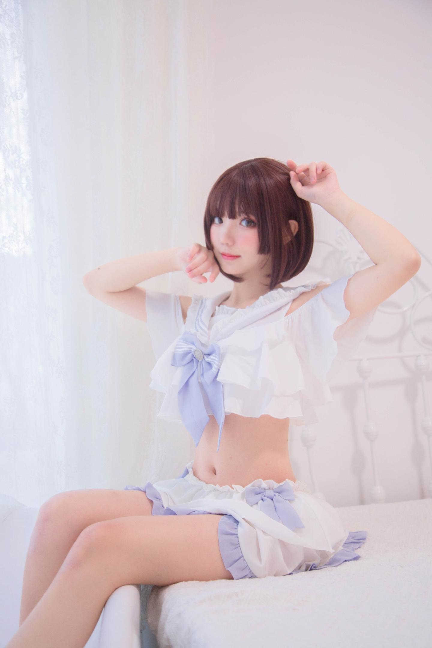 花柒Hana - 熊之泳装 [9P]