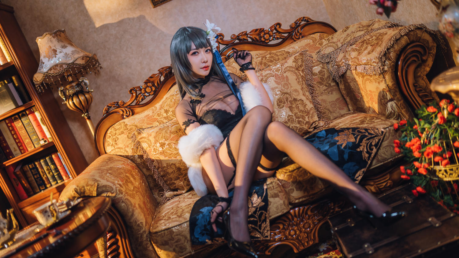 源纱希 - 路易九世旗袍 [30P]