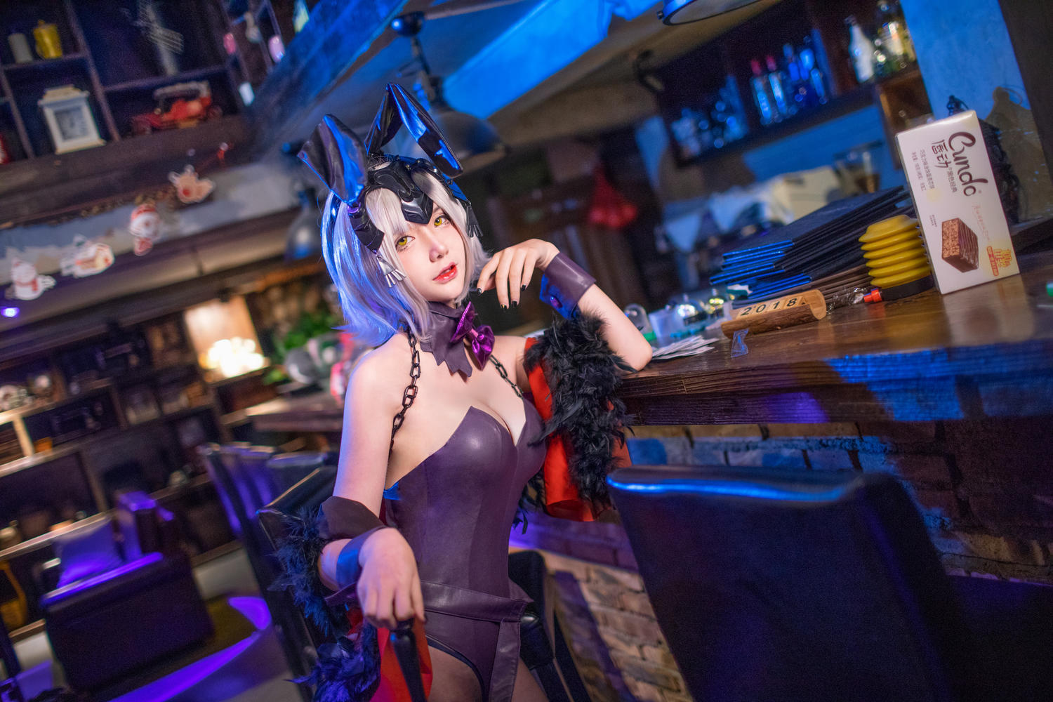 仙九Airi - 黑贞兔女郎 [26P]