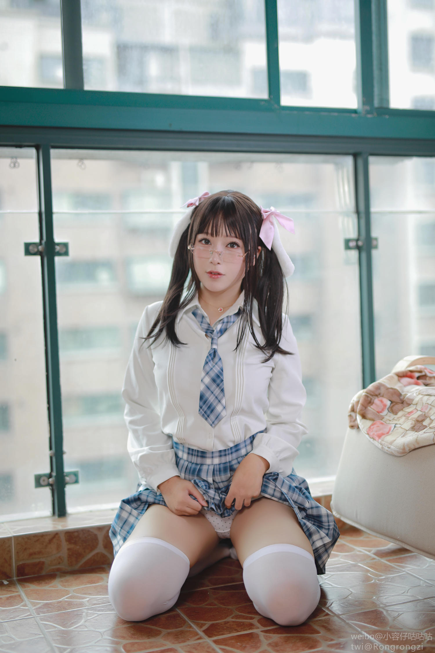 小容仔咕咕咕w - jk系列 [25P]