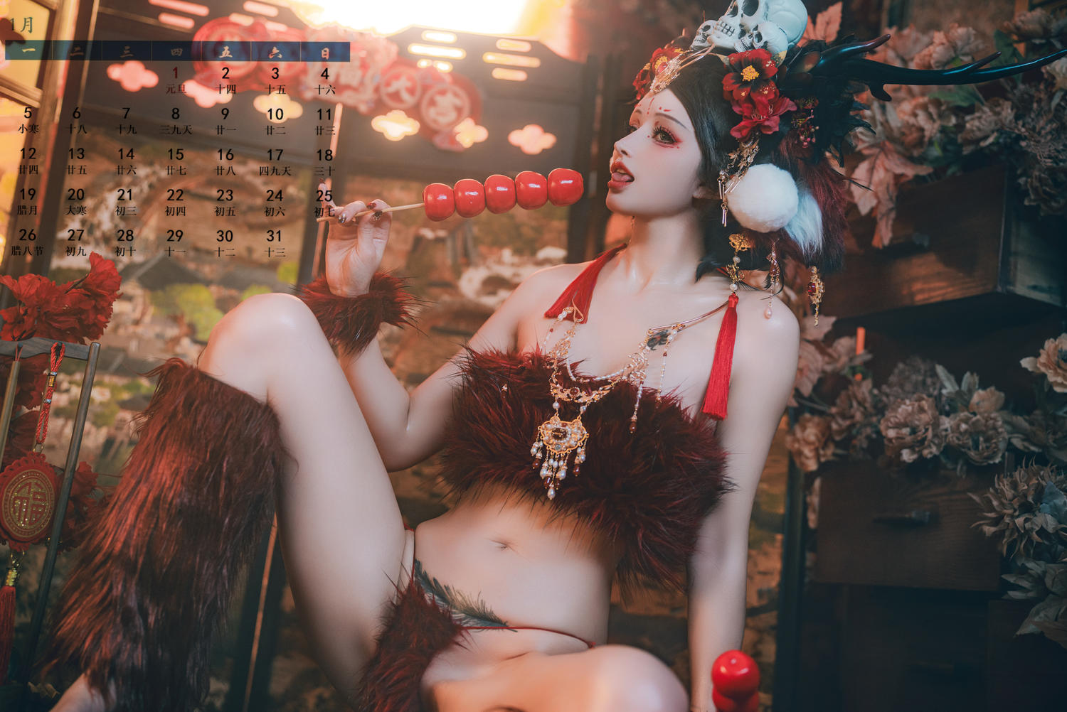 鹿八岁 2026精选日历壁纸 [12P-351MB]