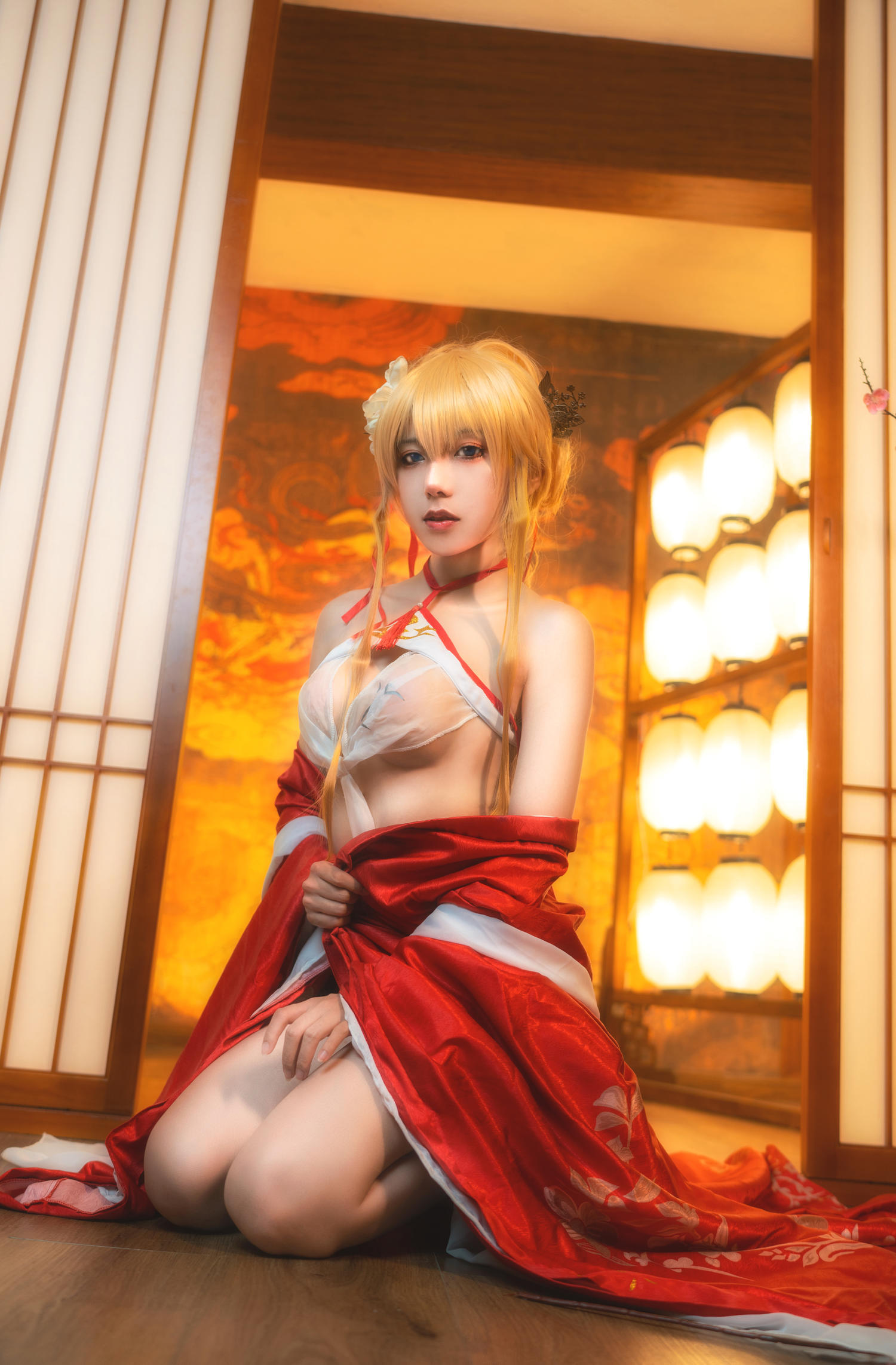 白桃杏杏子 - 光荣凉夜香雪 [41P]