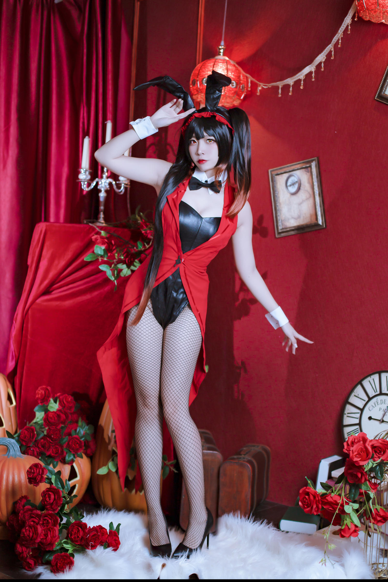 二佐 – 狂三兔女郎 [30P]