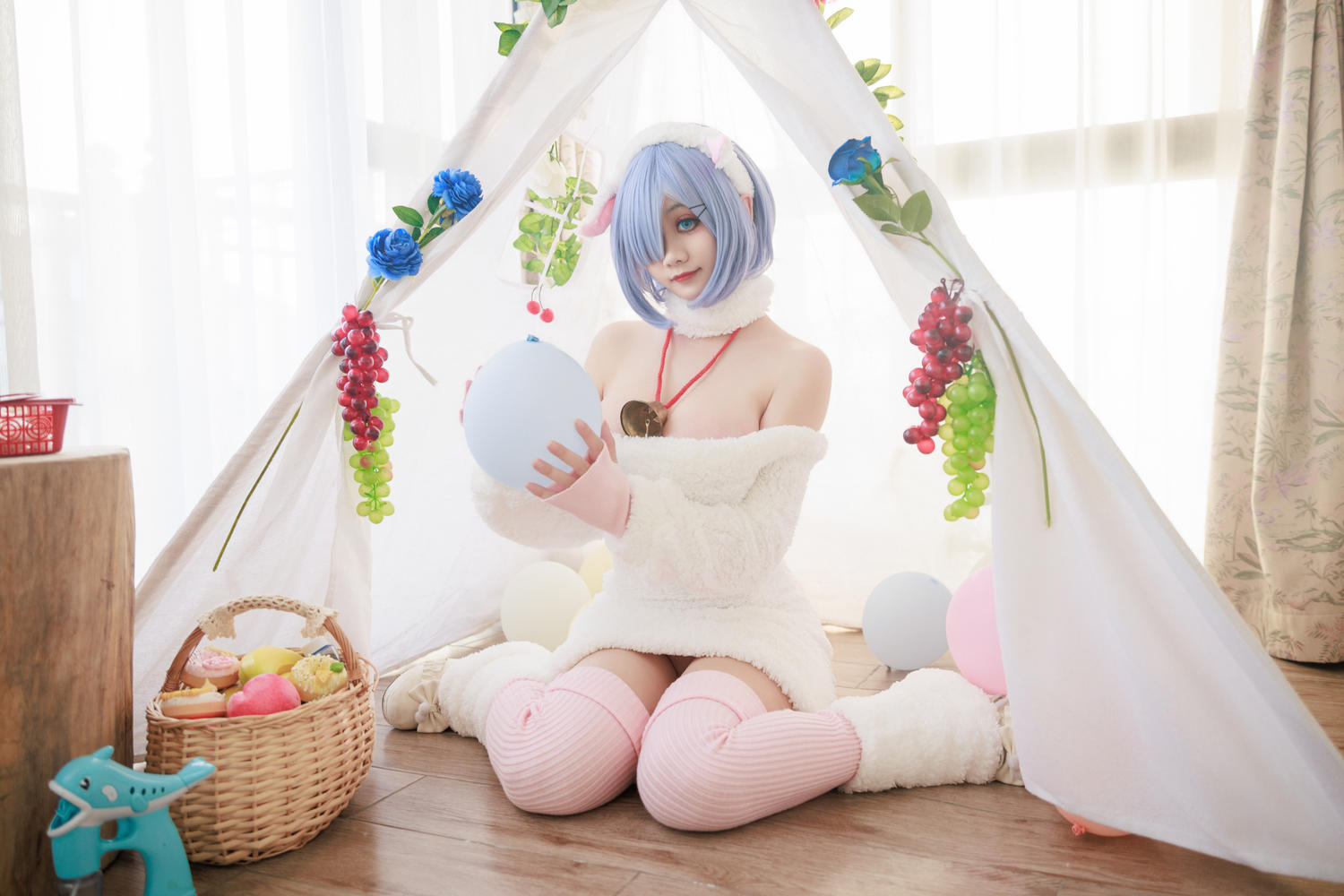 阿雪雪 蕾姆小羊 [77P6V-2.68GB]