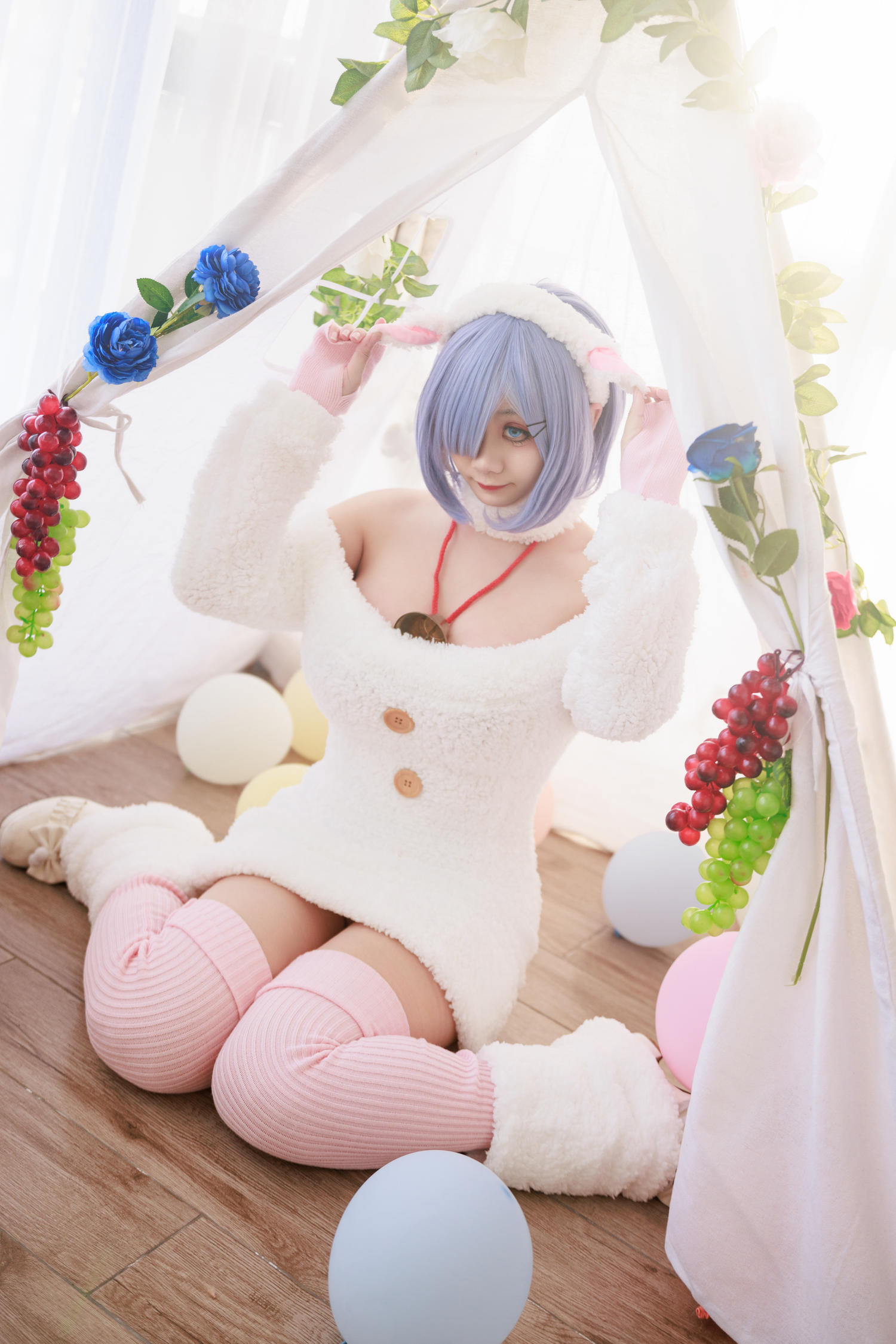 阿雪雪 蕾姆小羊 [77P6V-2.68GB]