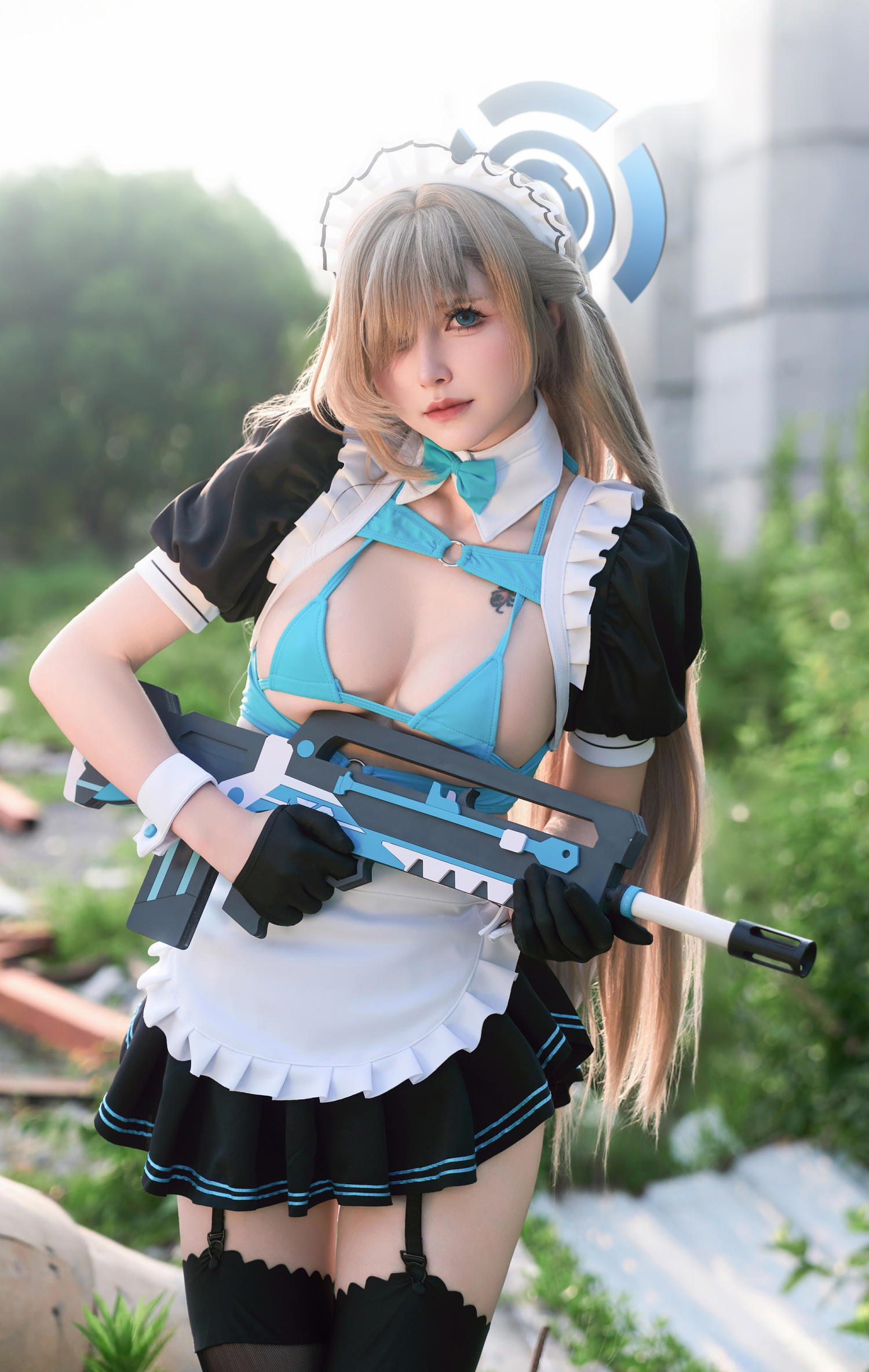 鹿八岁 蔚蓝档案 一之濑明日奈 [101P1V-1.21GB]