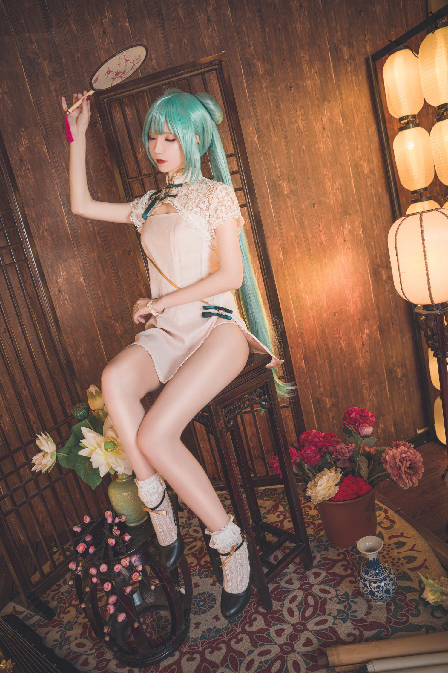 然理理 - 初音韶华旗袍 [31P]