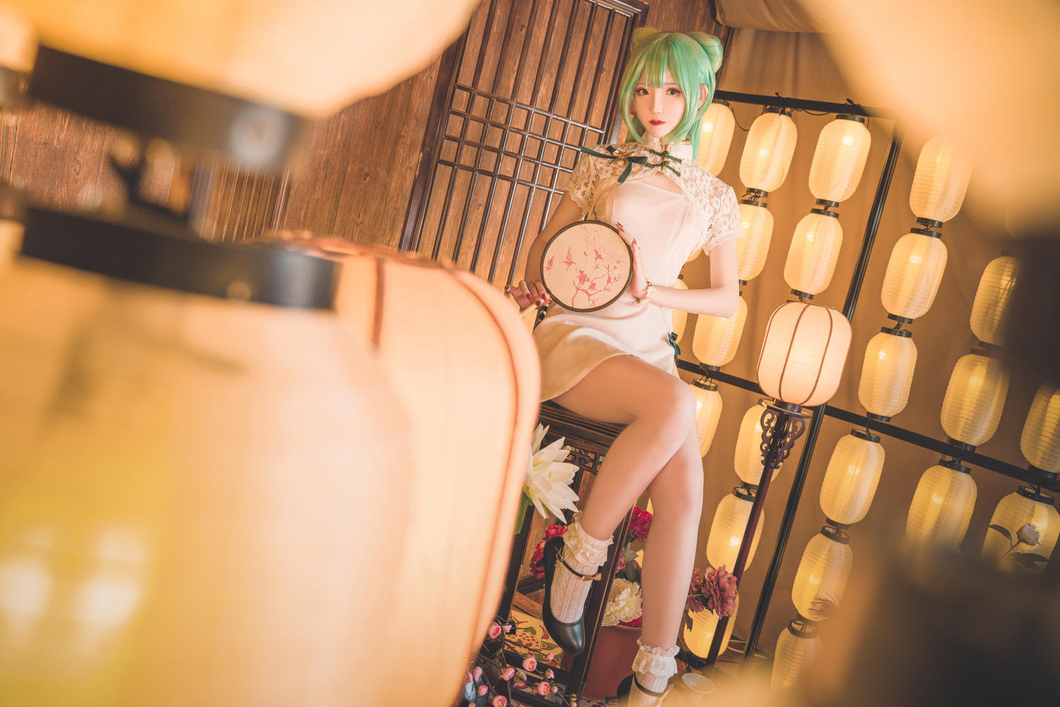 然理理 - 初音韶华旗袍 [31P]