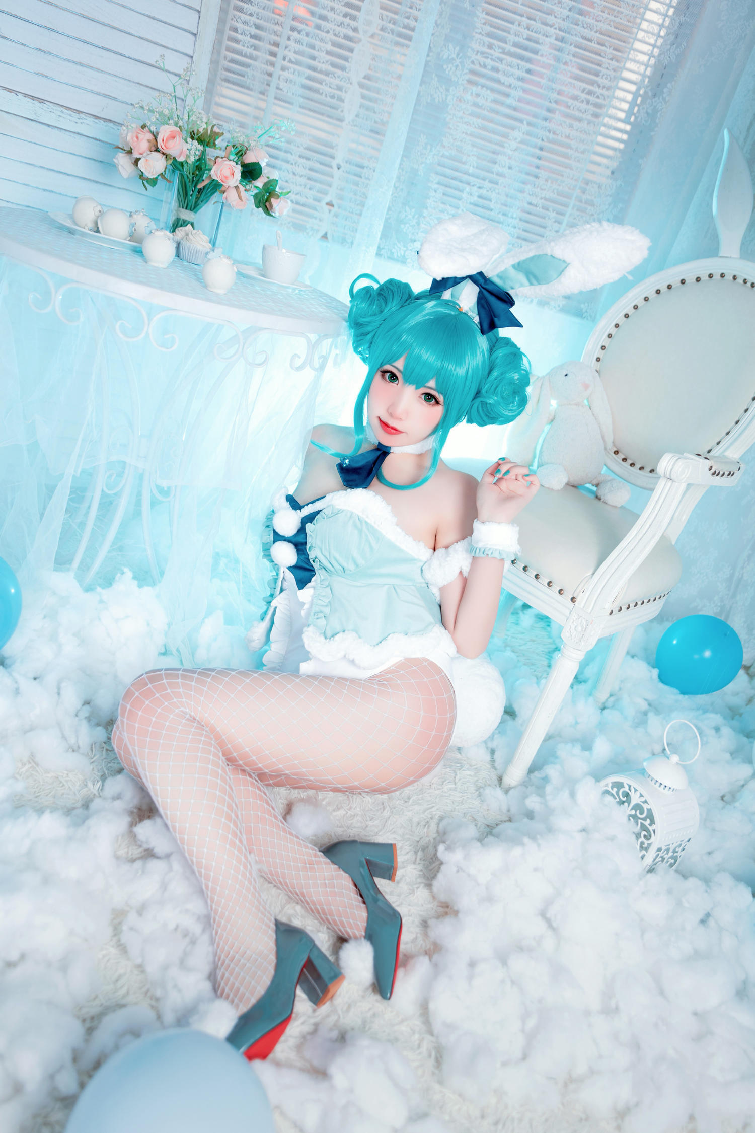 桃之啾啾 - 初音白兔兔 [25P]