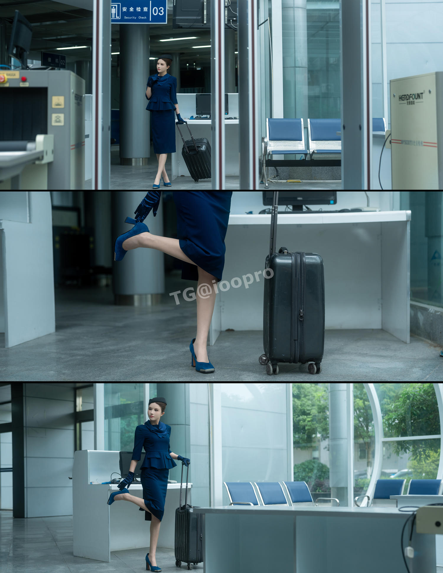 鹿八岁 特别航线 空姐 [181P2V-4.46GB]