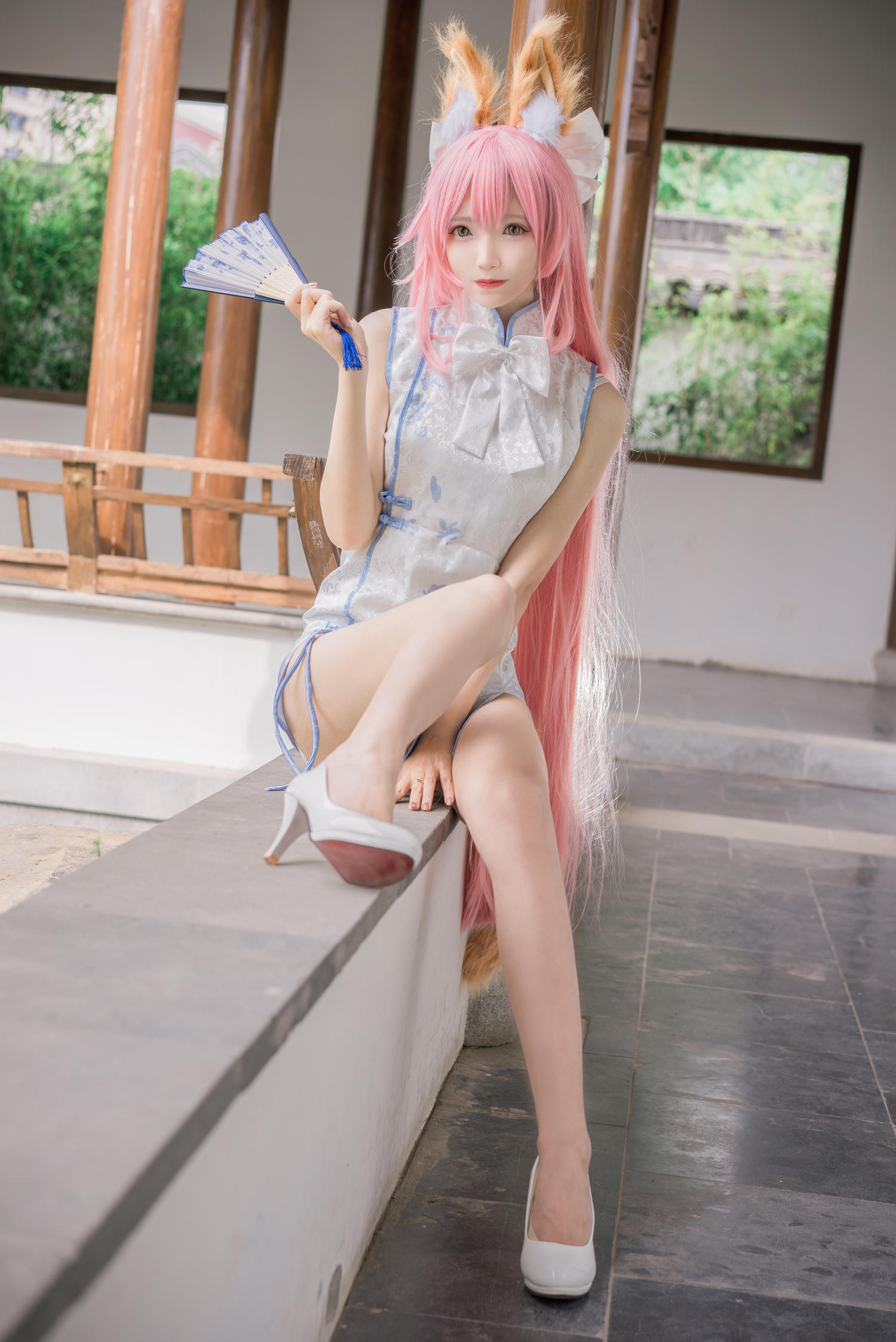 然理理 - 玉藻前同人旗袍 [28P]