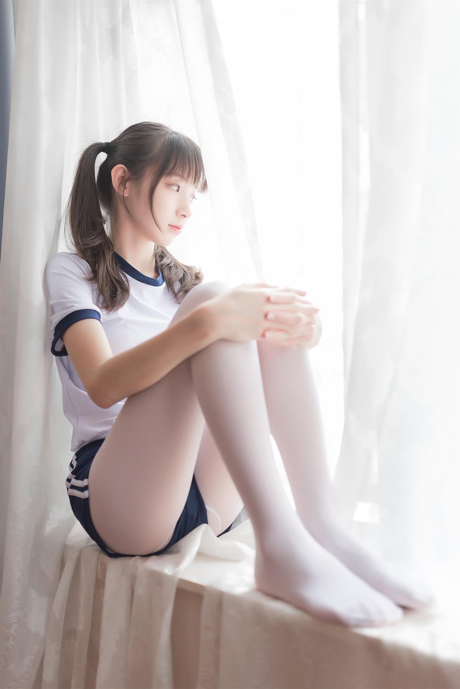 风之领域 NO.006 运动白丝少女 [50P-82MB]