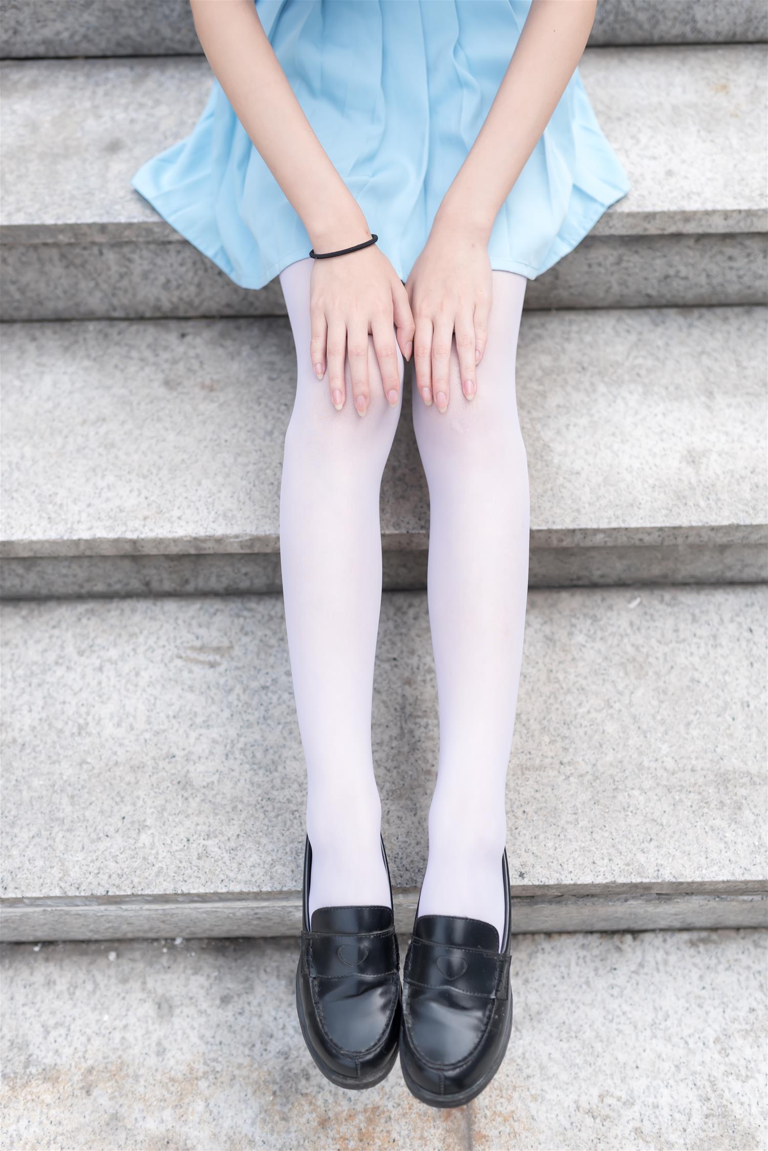 风之领域 NO.028 蓝色梦幻白丝 [50P-185MB]