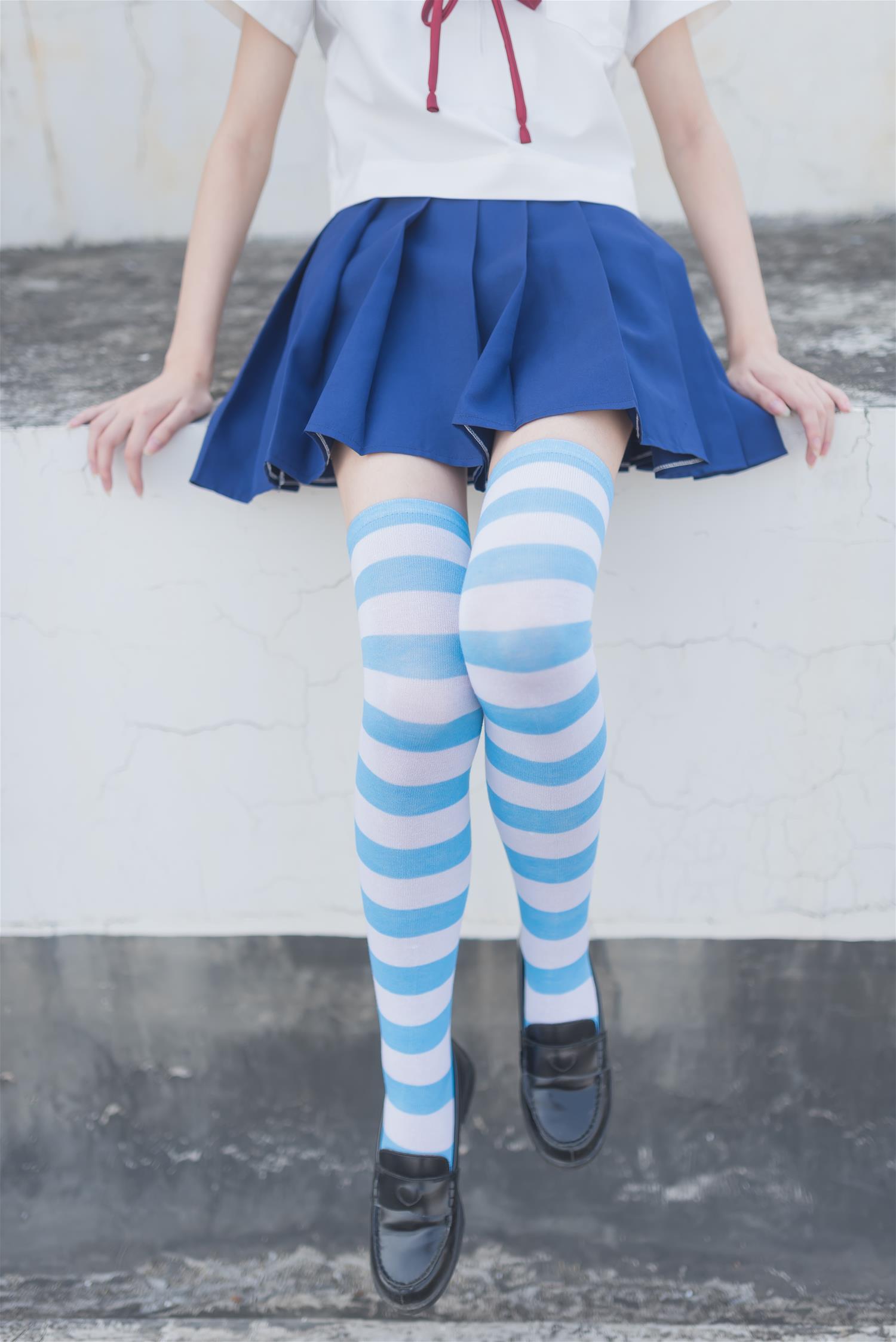 风之领域 NO.034 蓝白条纹 [50P-184MB]