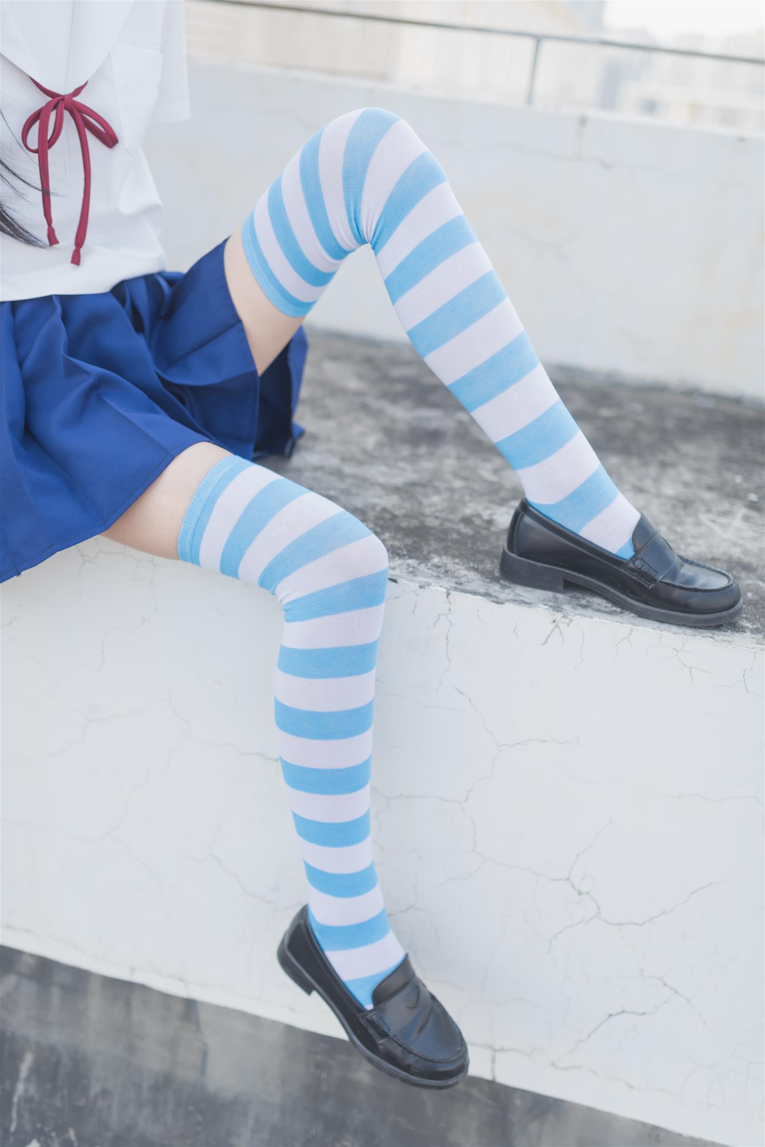 风之领域 NO.034 蓝白条纹 [50P-184MB]