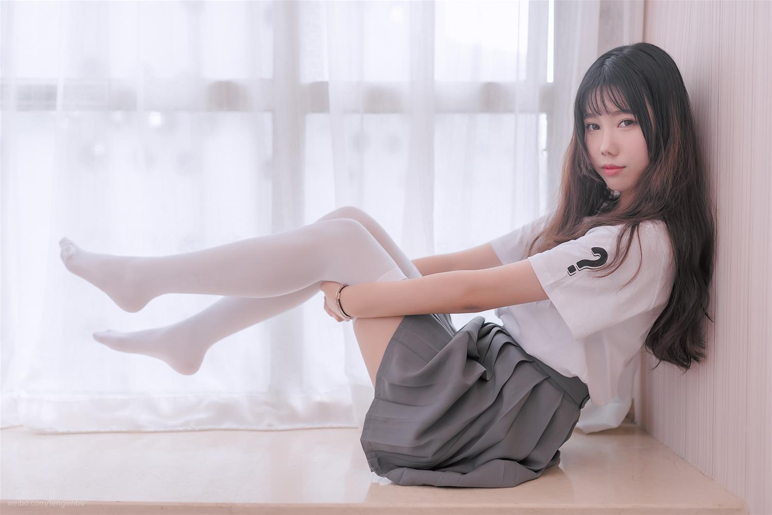 风之领域 NO.040 纯纯女孩性感白丝 [46P-71MB]