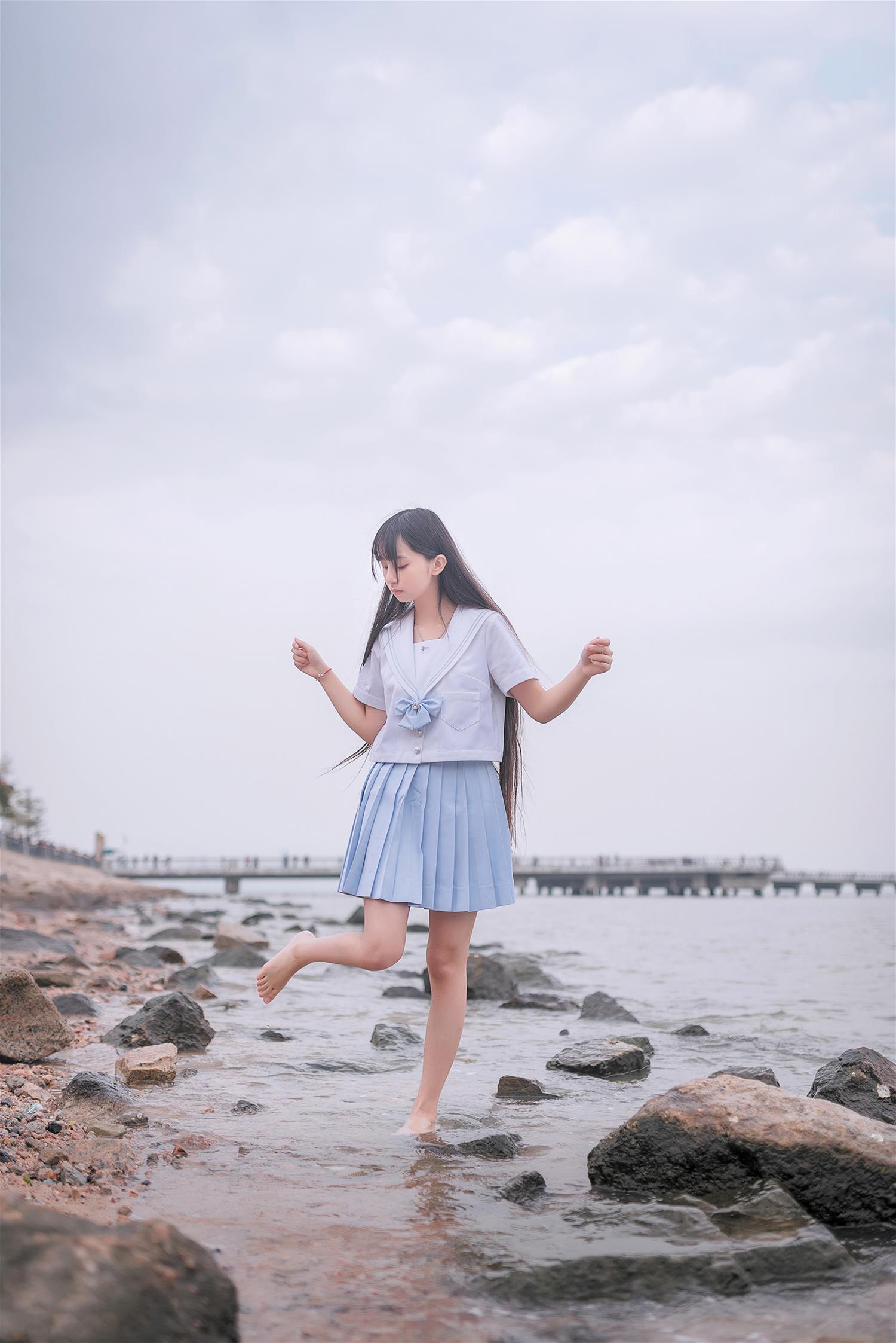 风之领域 NO.141 海边漫步 [51P-150MB]