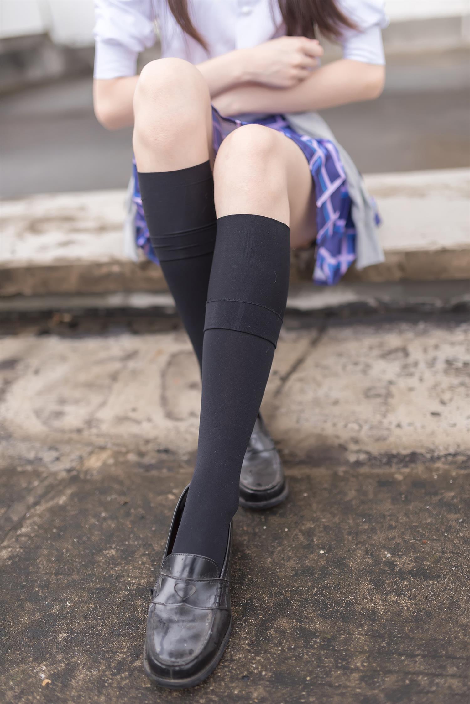 风之领域 NO.155 紫色格子裙 [39P-128MB]