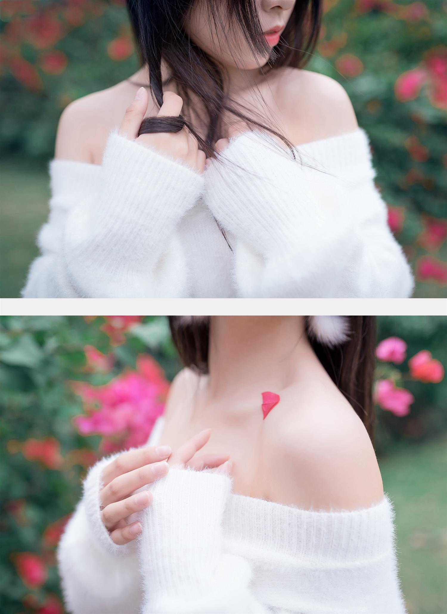 风之领域 NO.197 香肩上的花瓣 [52P-591MB]