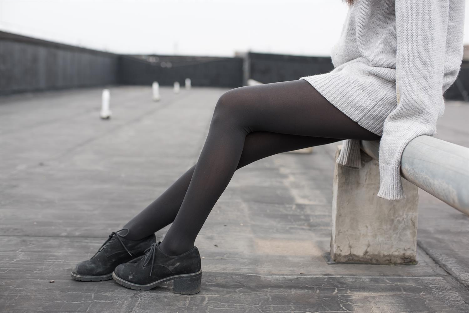 森萝财团 BETA-007 楼梯间的黑丝小妹 [47P-285MB]