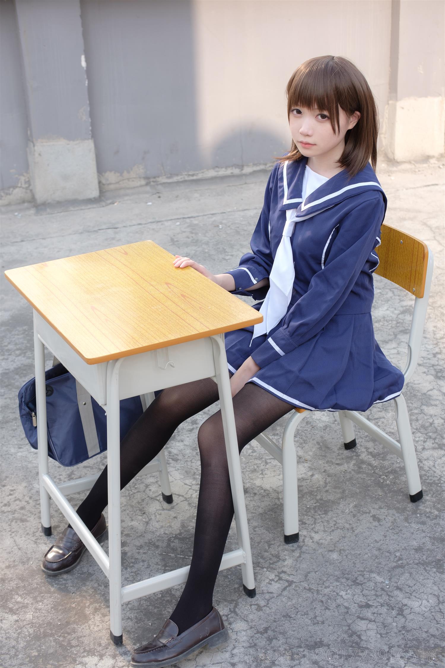 森萝财团 X-043 天台黑丝水手服 [110P1V-2.17GB]