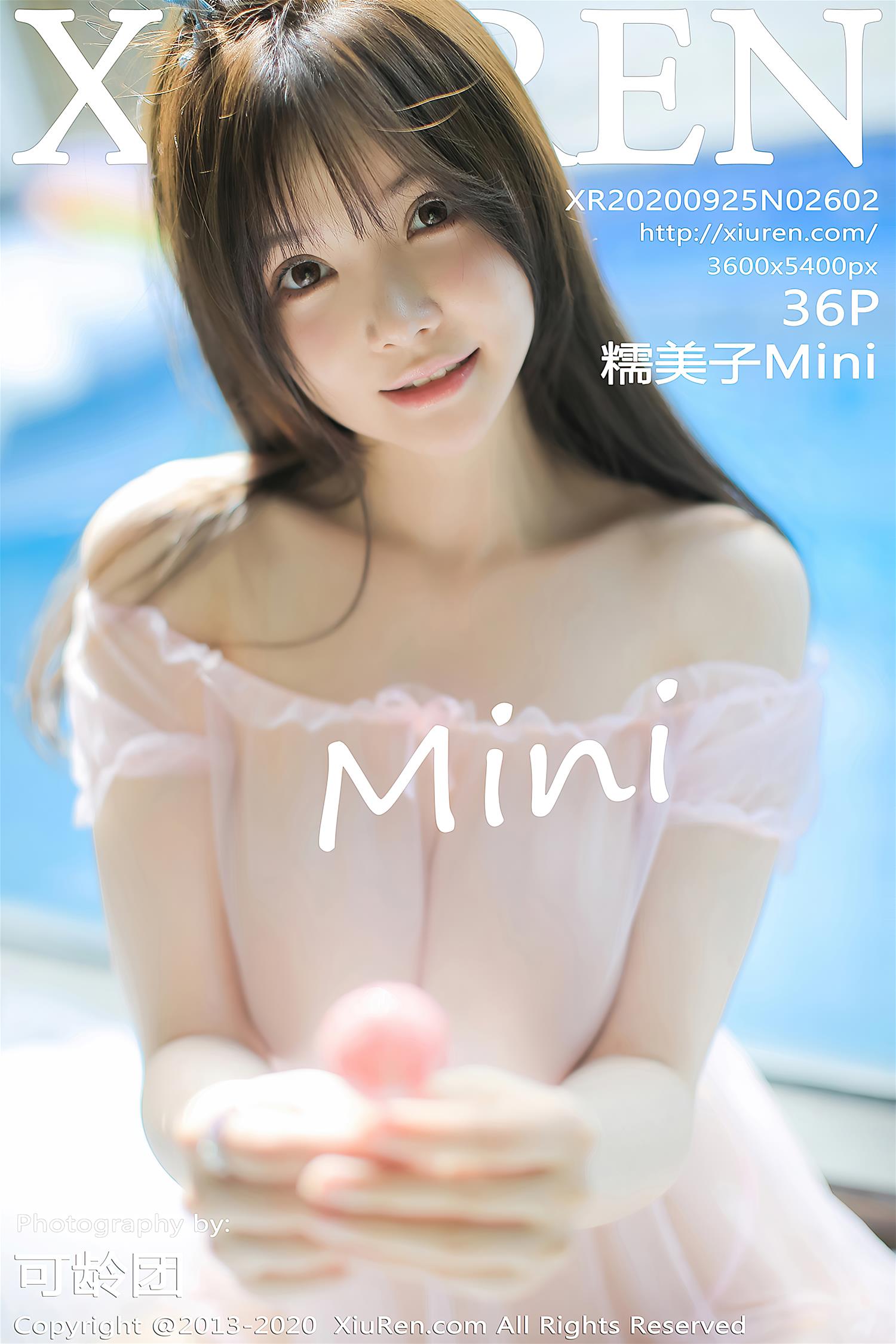 [XiuRen秀人网] 2020.09.25 NO.2602 糯美子Mini [37P]