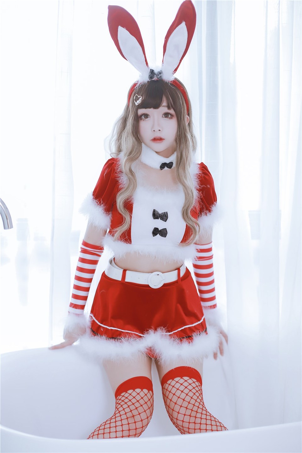 少女写真@圣诞节兔子 [41P]